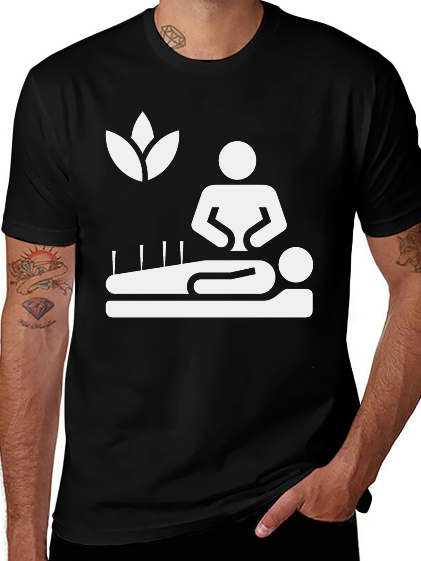 Acupuncture Treatment Graphic Tee