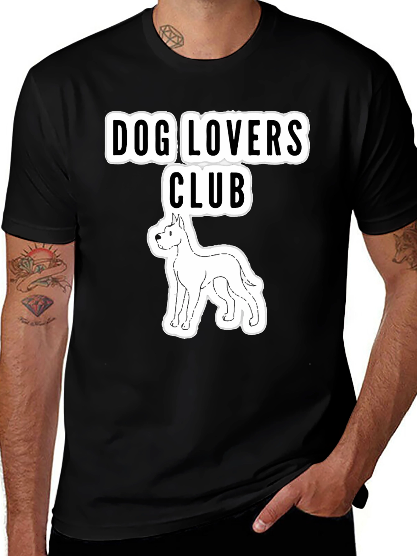 Variant 4 of Dog Lovers Club T-Shirt
