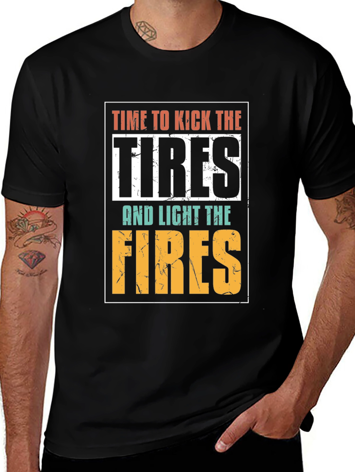 Variant 24 of Time to Kick Tires Graphic T-Shirt