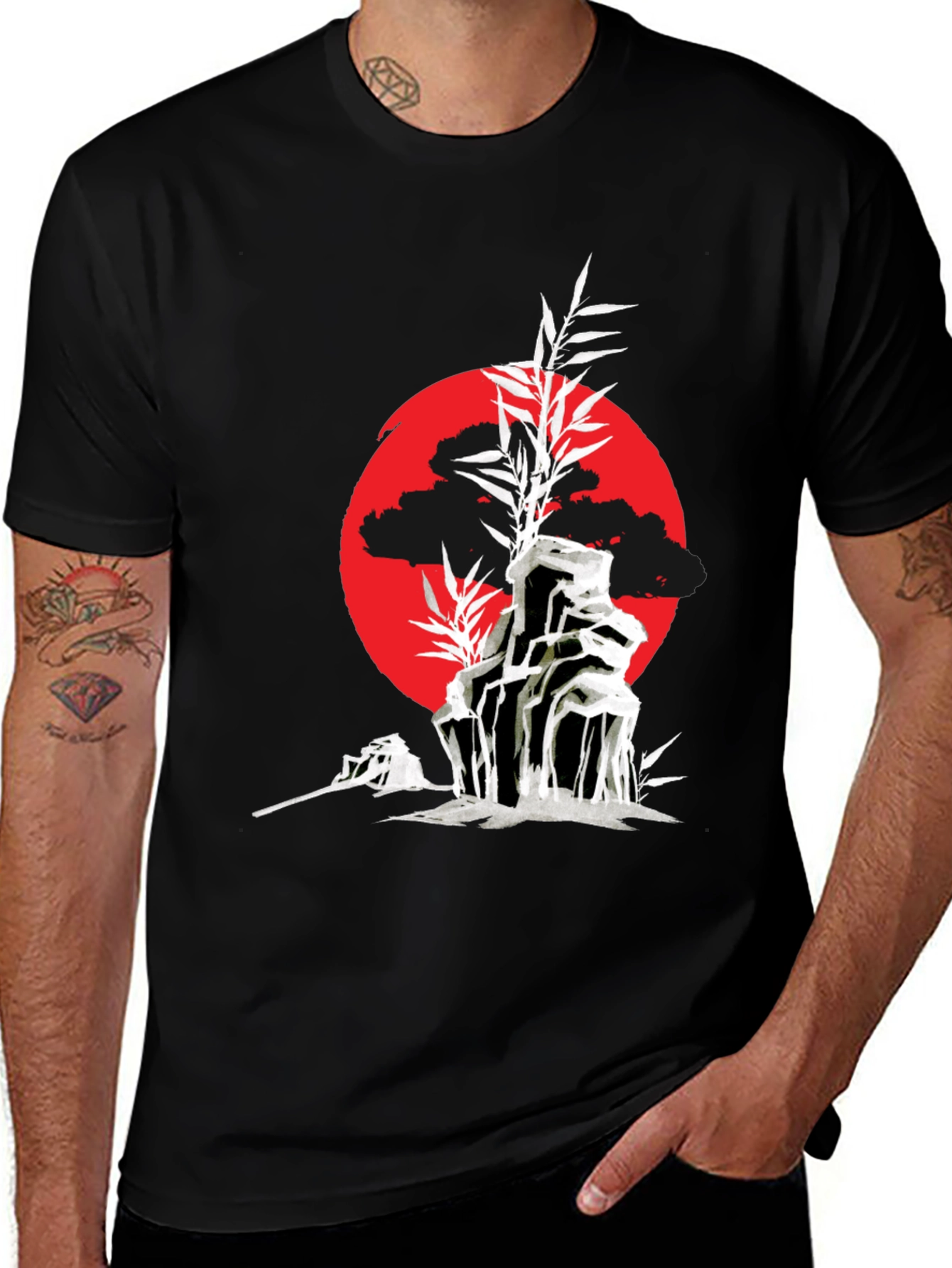 Zen Garden T-Shirt - Asian Inspired Design