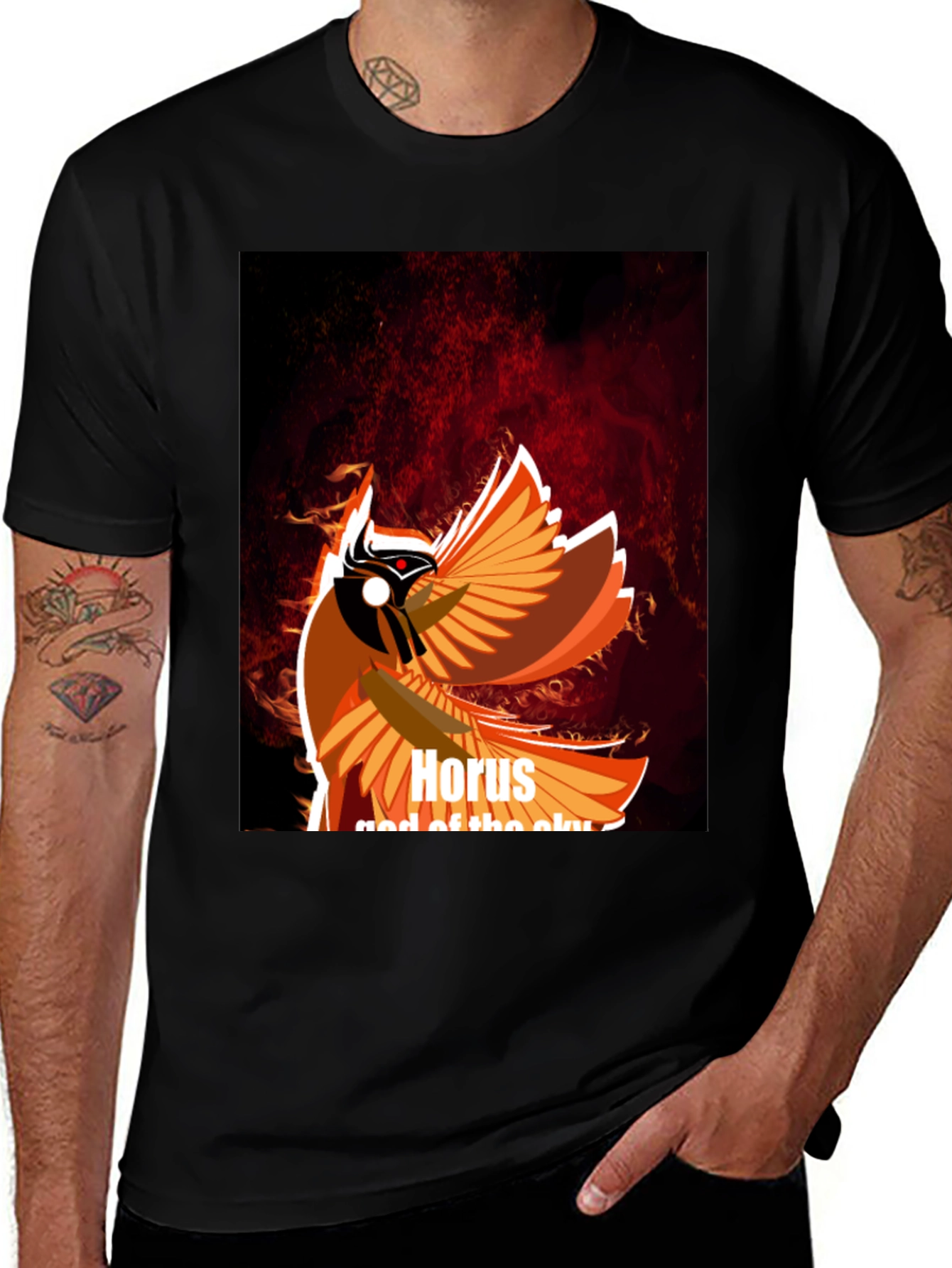 Variant 26 of Horus God of the Sky Graphic Tee
