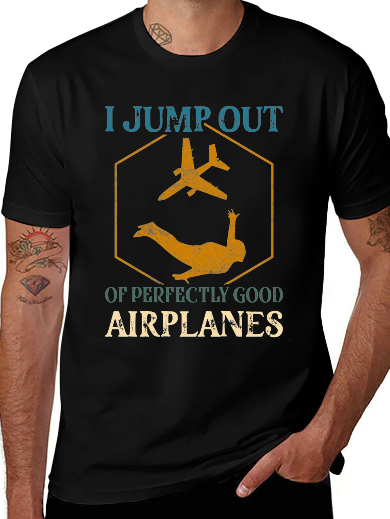 Variant 14 of I Jump Out of Perfectly Good Airplanes T-Shirt