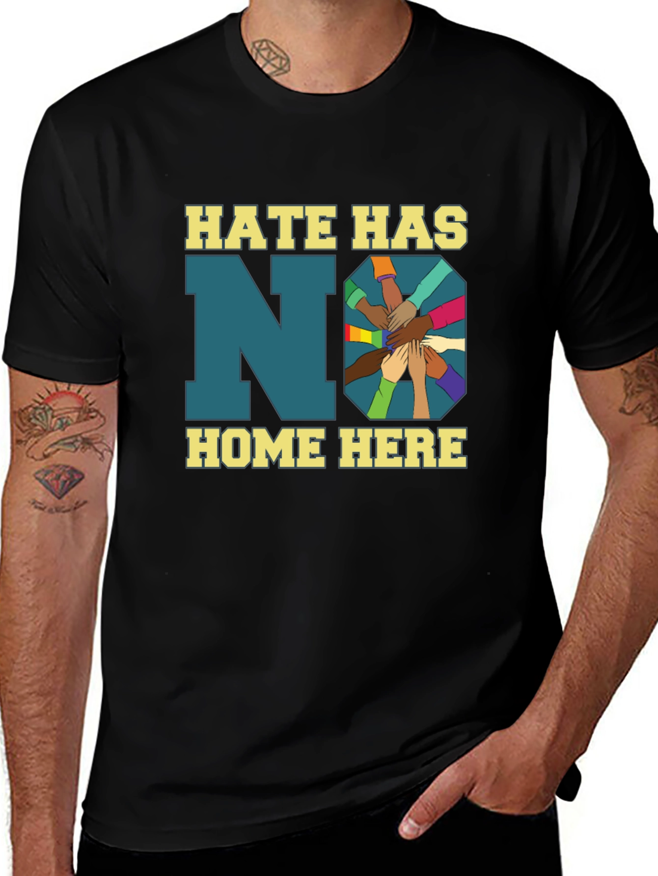 Variant 11 of Hate Has No Home Here T-Shirt