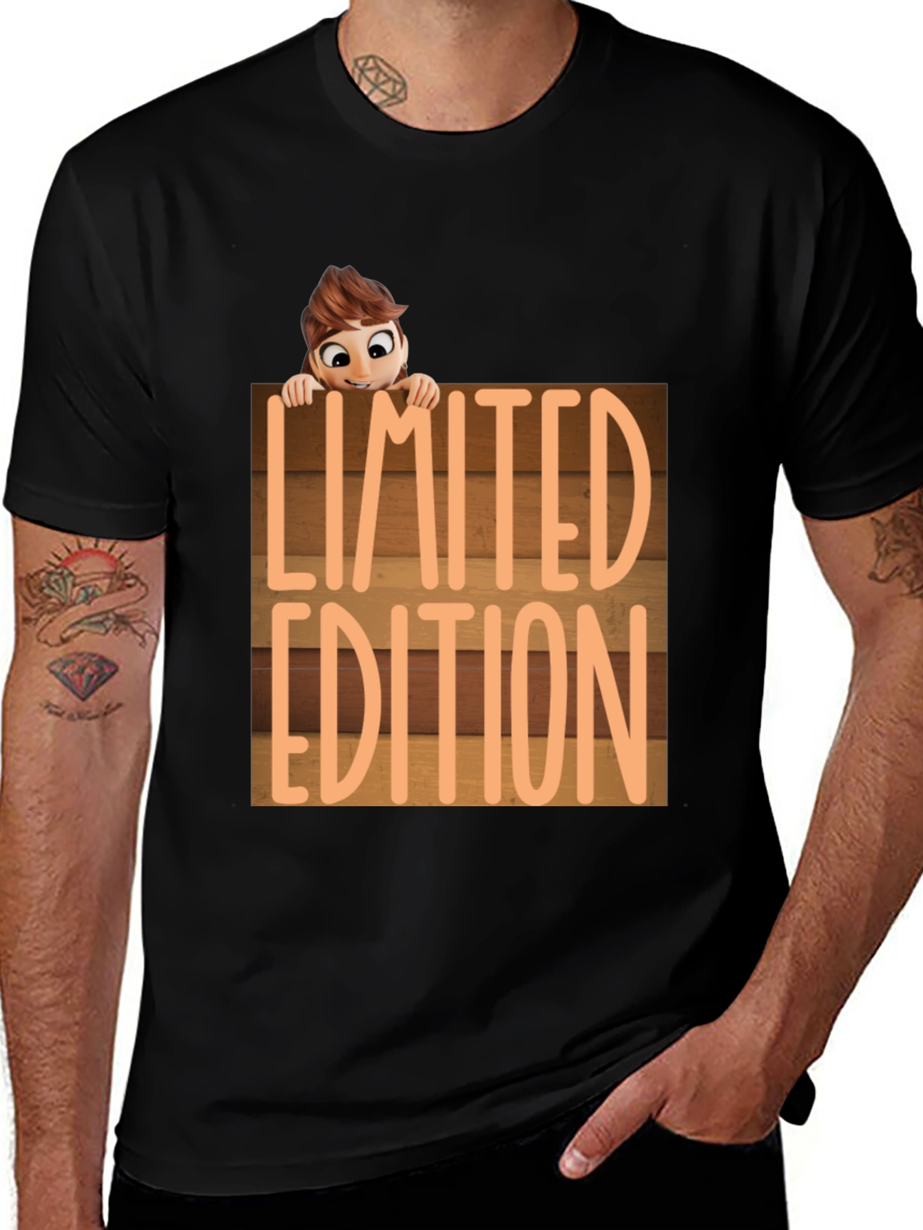 Variant 25 of Limited Edition Cartoon Character Graphic Tee