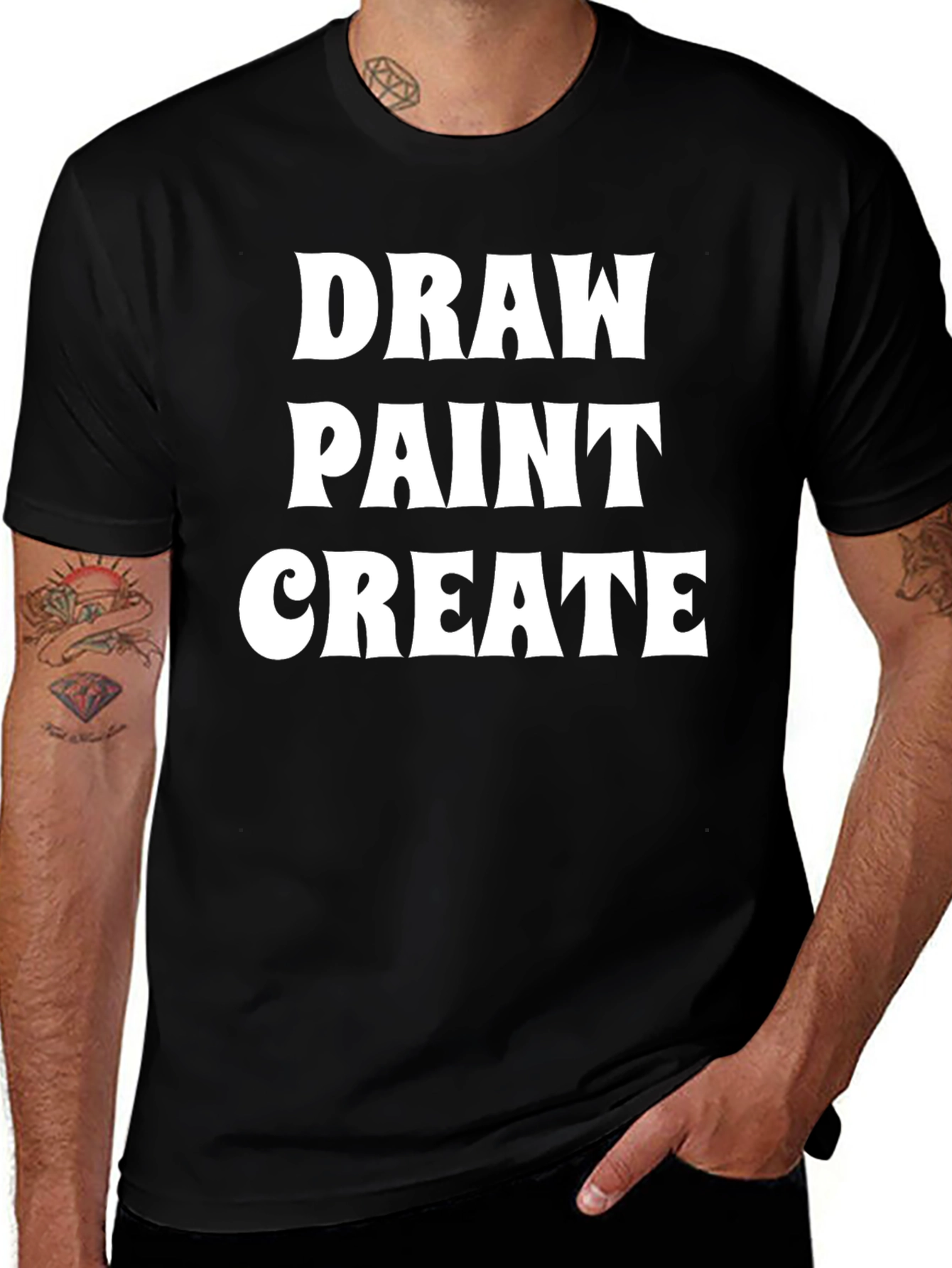 Draw Paint Create T-Shirt - Artist Inspiration