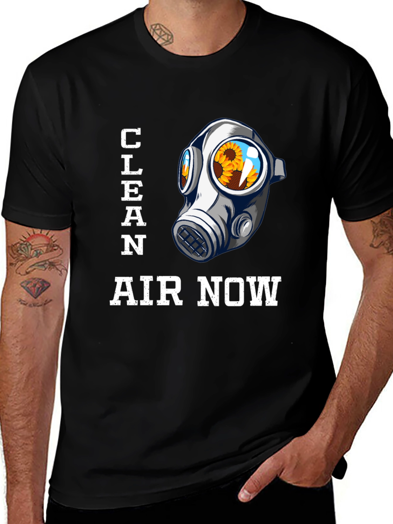 Variant 30 of Clean Air Now Graphic T-Shirt