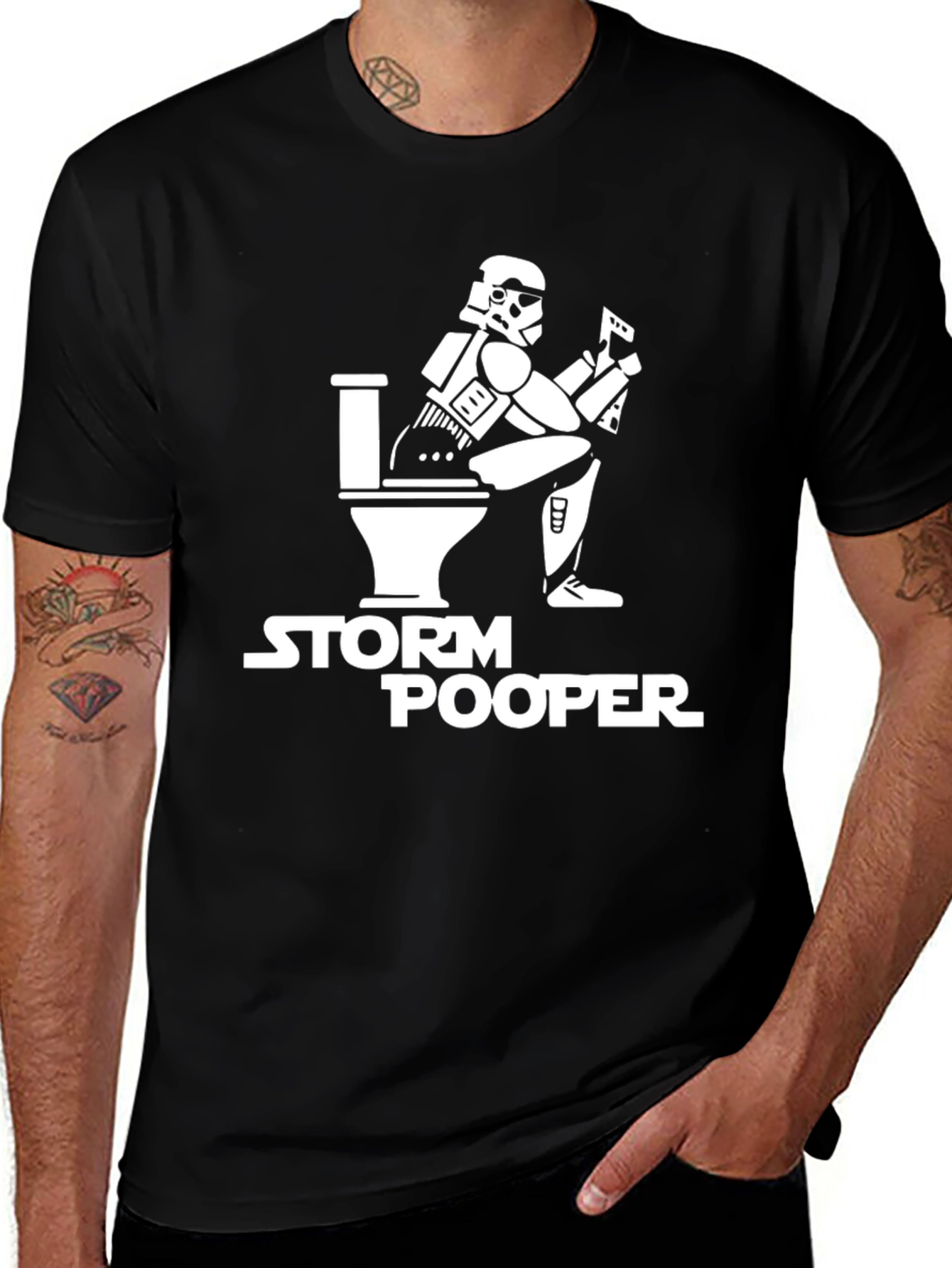 Variant 22 of Storm Pooper Funny Graphic T-Shirt