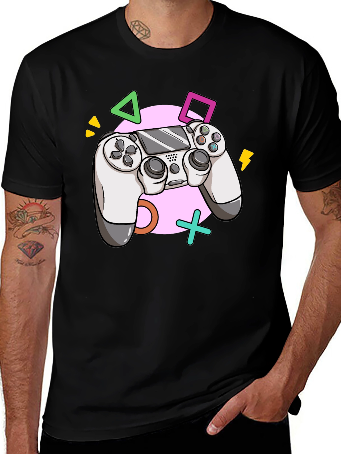 Variant 11 of Gamer T-Shirt - Controller Graphic Tee