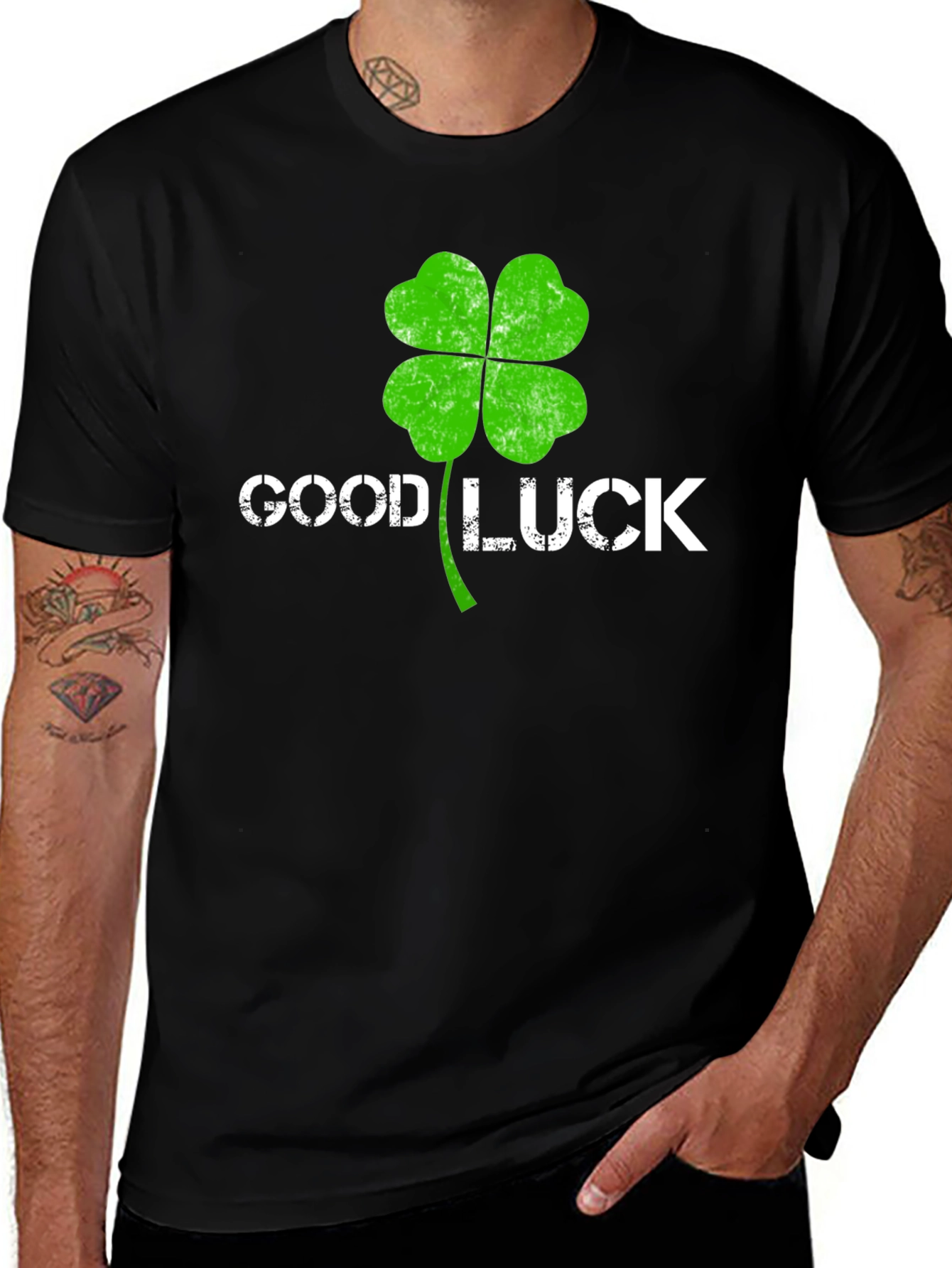 Good Luck Clover T-Shirt - St. Patrick's Day Tee