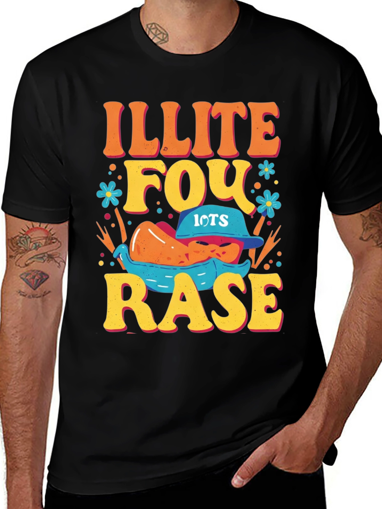 Variant 25 of Illite Four Rase T-Shirt