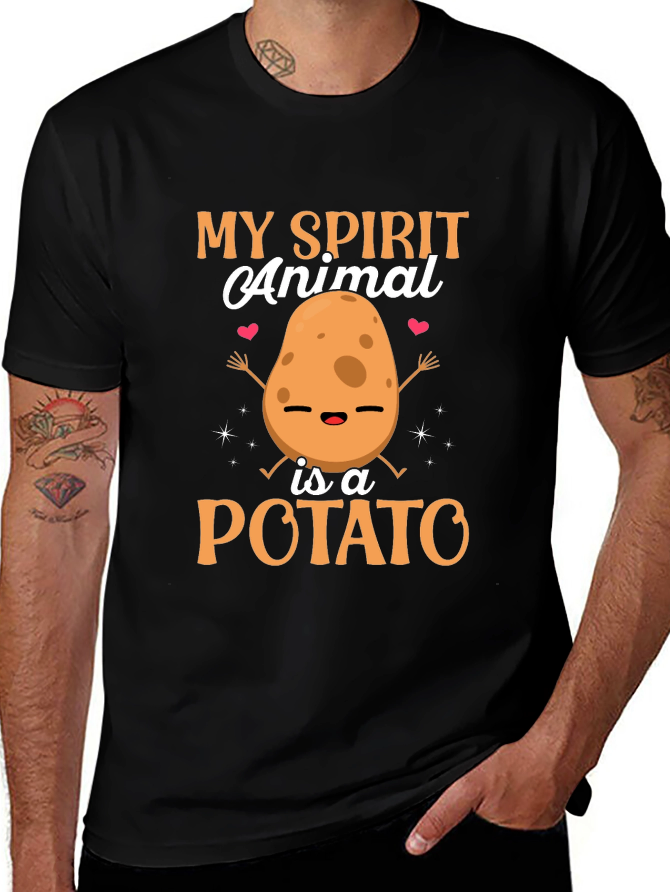 Variant 24 of My Spirit Animal is a Potato T-Shirt
