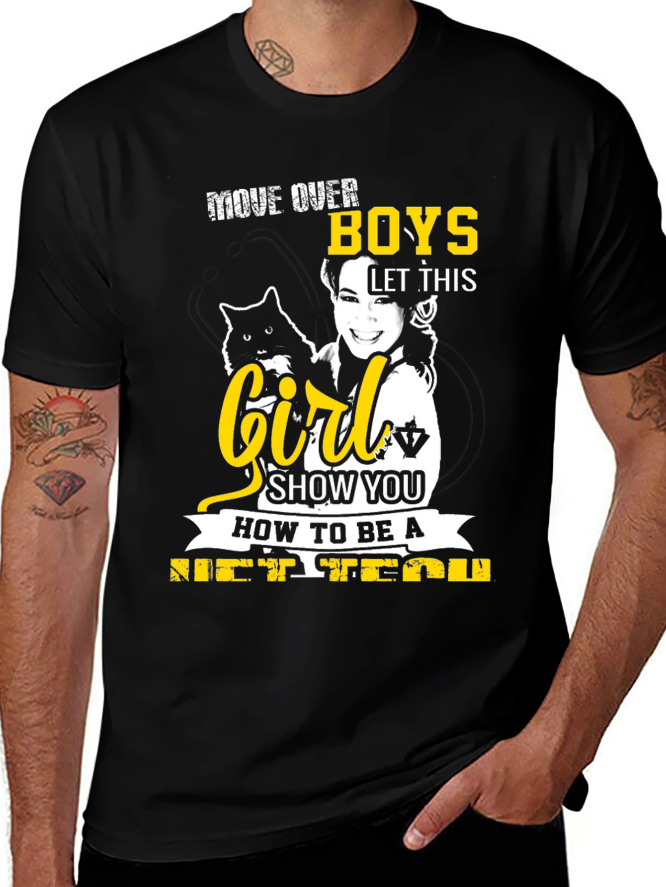 Variant 18 of Move Over Boys Let This Girl Show You T-shirt