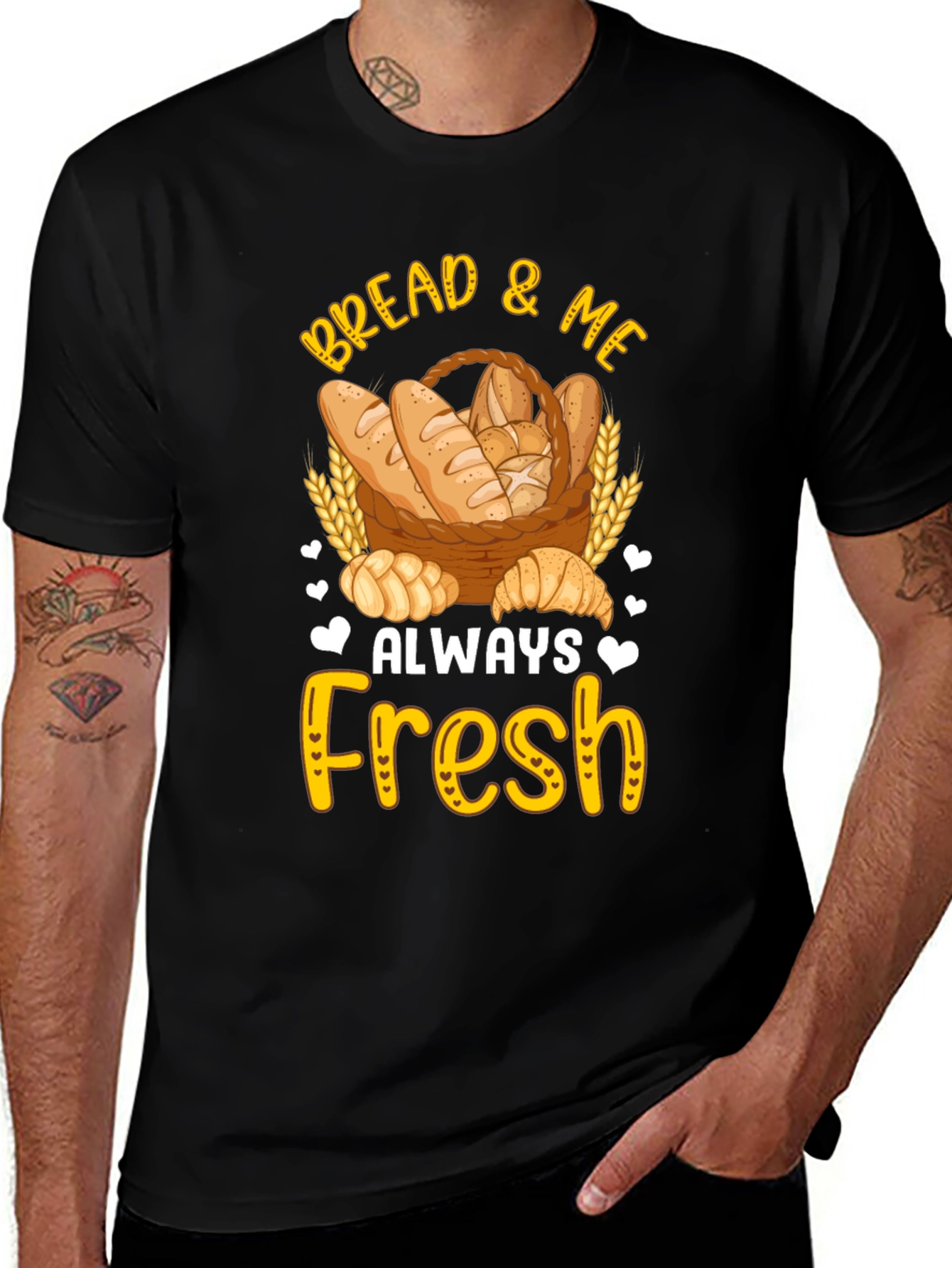 Variant 21 of Bread & Me Always Fresh Graphic Tee