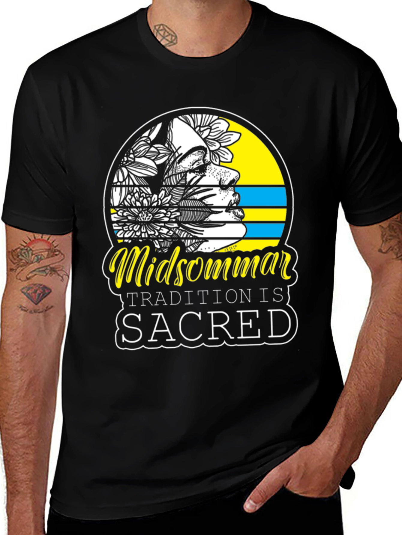 Midsommar Tradition is Sacred Graphic Tee