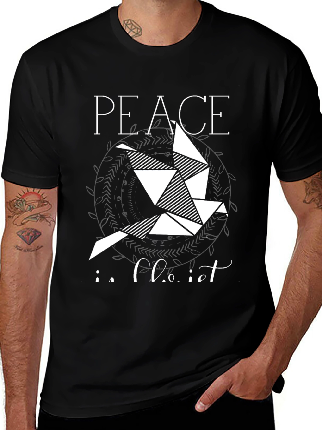 Peace In Christ Graphic T-Shirt