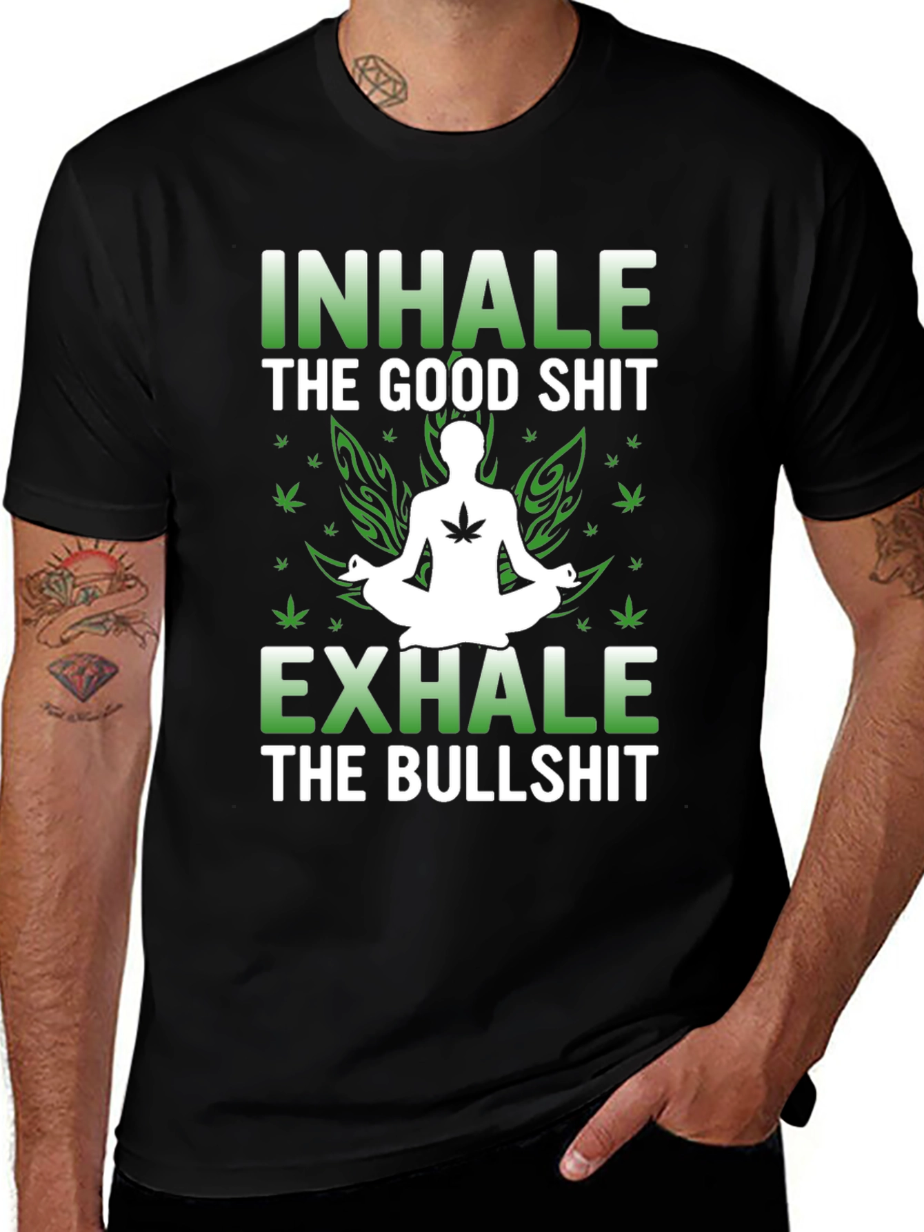 Variant 19 of Inhale the Good T-Shirt