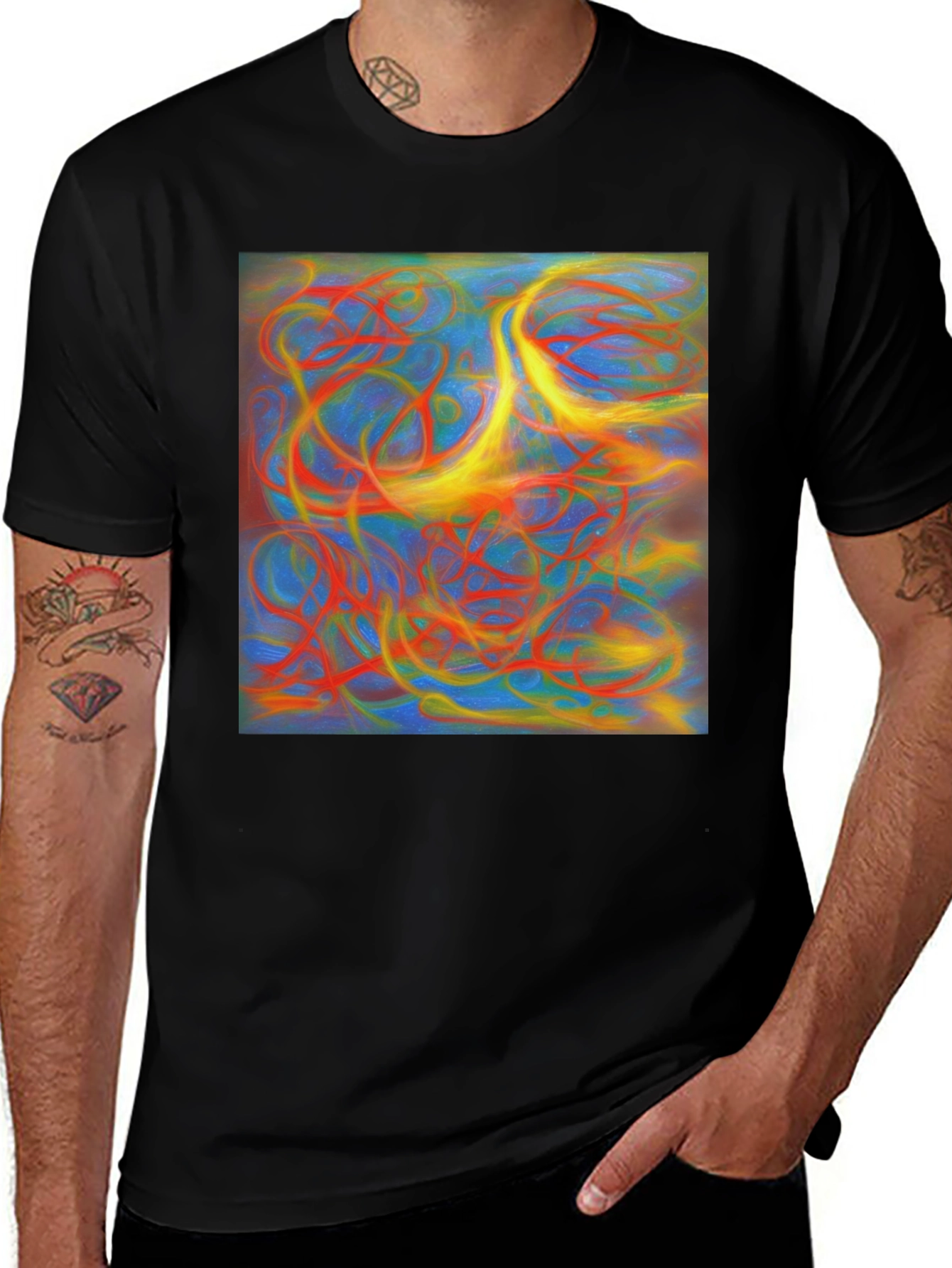Variant 22 of Abstract Art Graphic Tee
