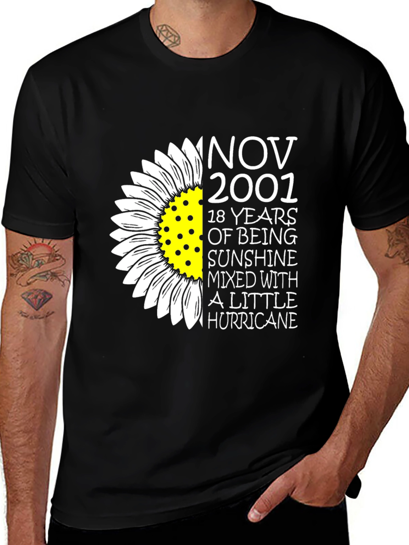 Variant 22 of November 2001 Sunflower Birthday T-Shirt