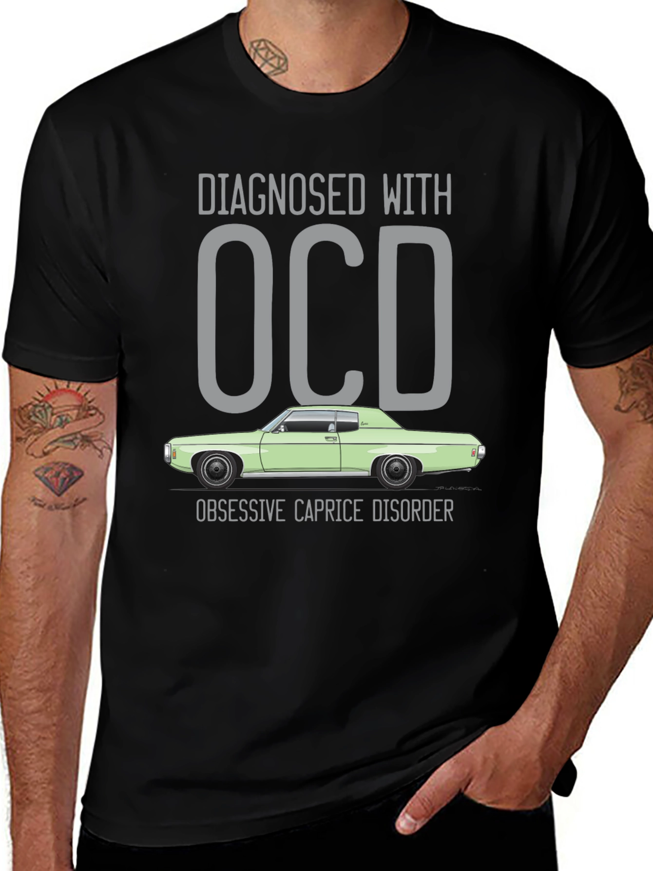 Variant 19 of OCD Obsessive Caprice Disorder Graphic T-Shirt