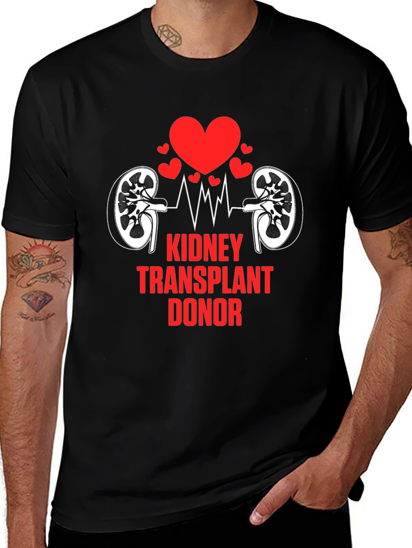 Kidney Transplant Donor Graphic T-Shirt