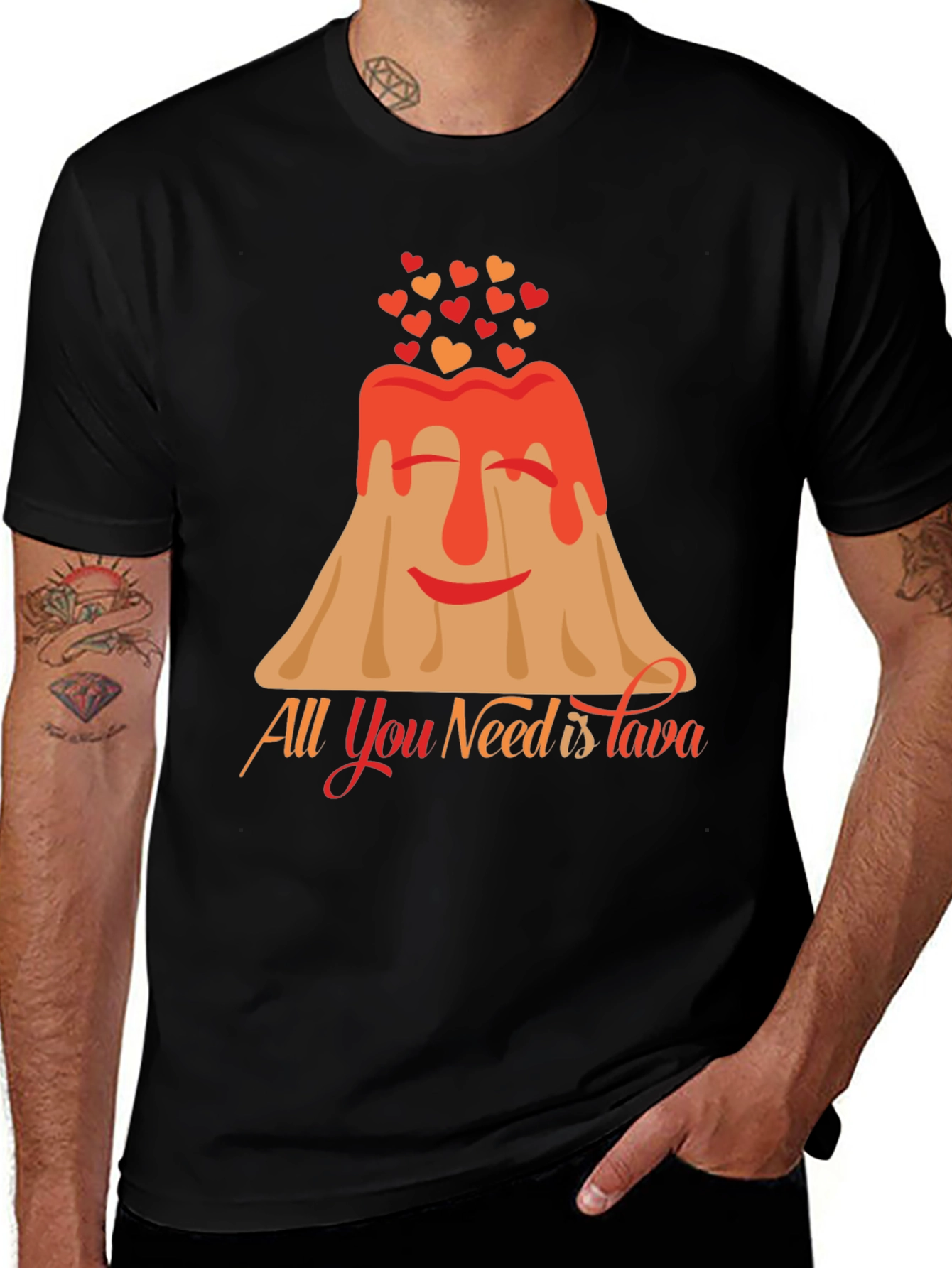 All You Need Is Lava T-Shirt: Volcano Love