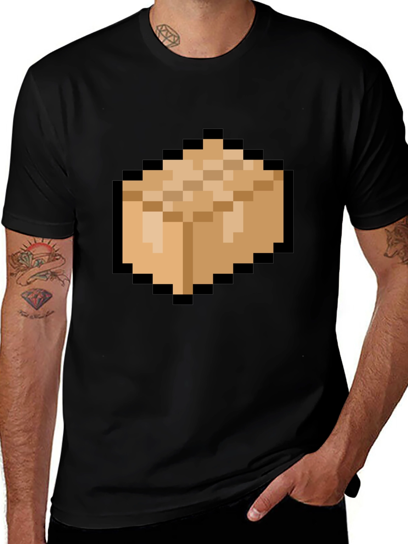 Minecraft Block T-Shirt - Pixelated Style