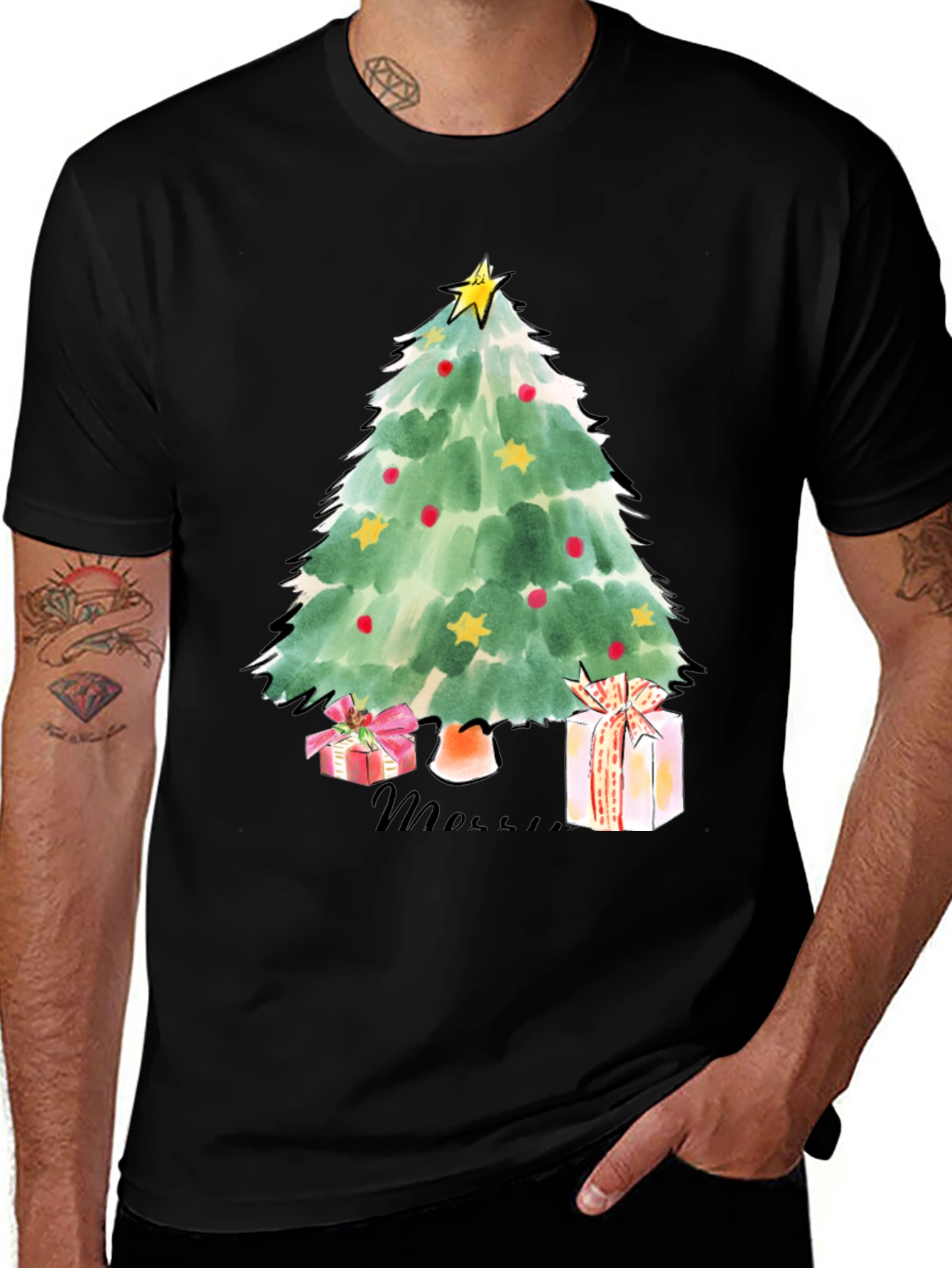Festive Christmas Tree T-Shirt
