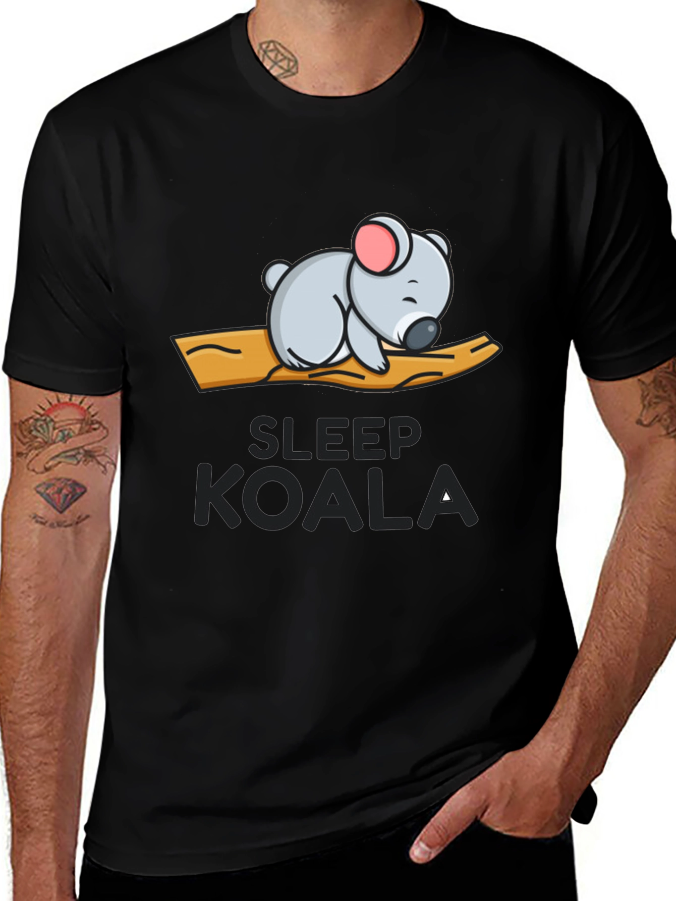 Variant 10 of Sleepy Koala Graphic T-Shirt