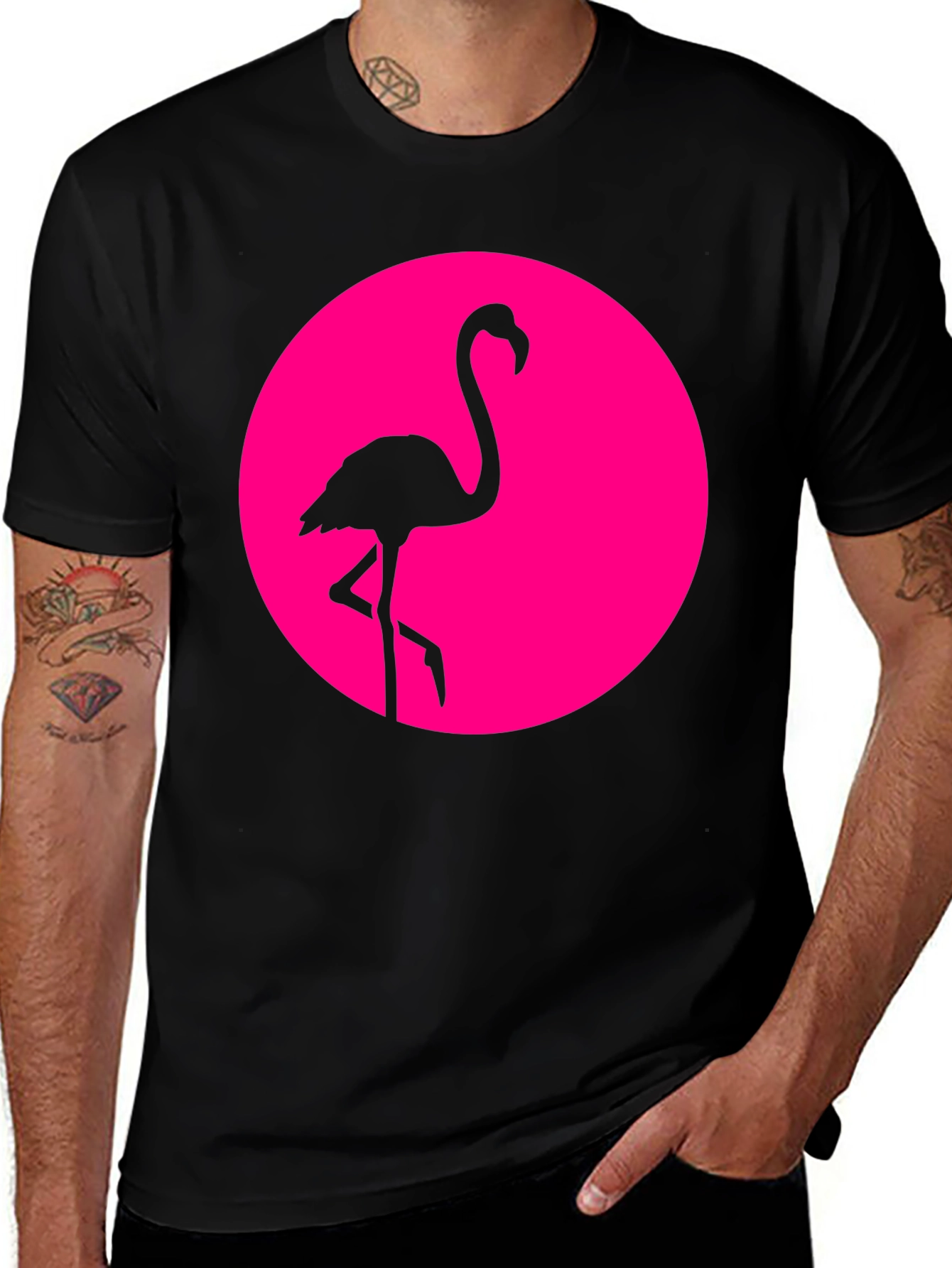 Flamingo Silhouette Tee