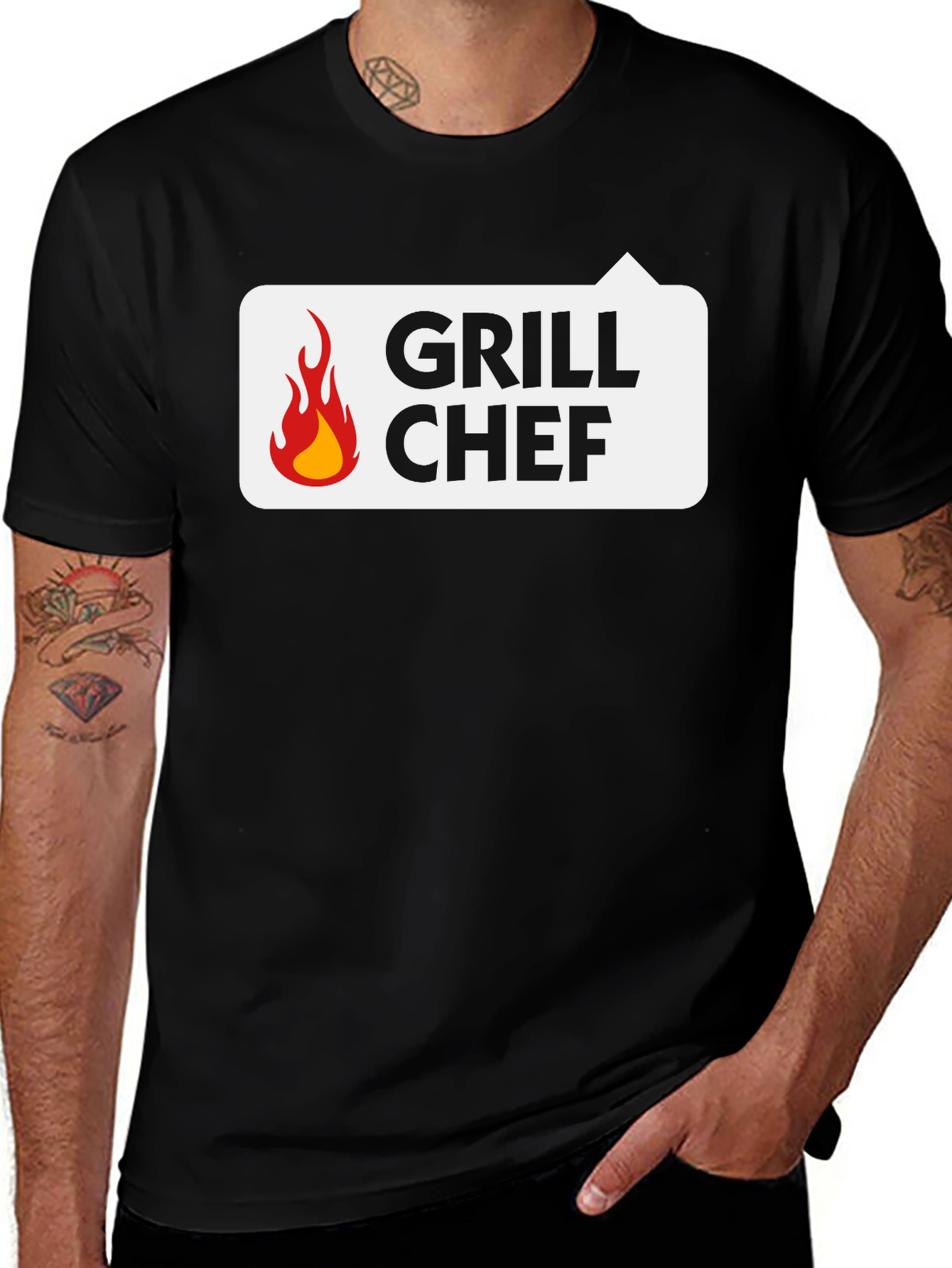 Variant 5 of Grill Chef T-Shirt - BBQ Master Apparel