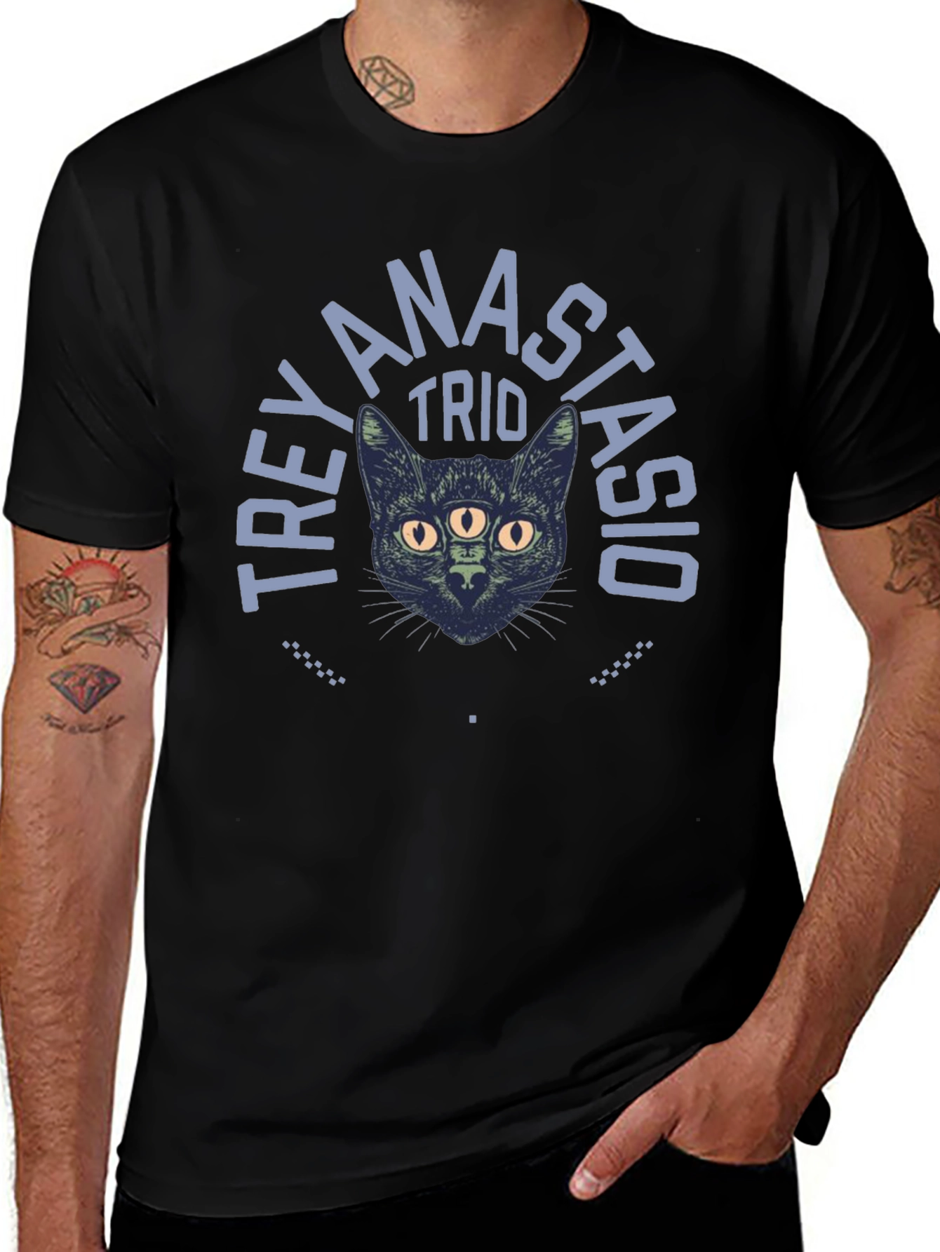 Variant 10 of Trey Anastasio Trio Cat Graphic T-Shirt