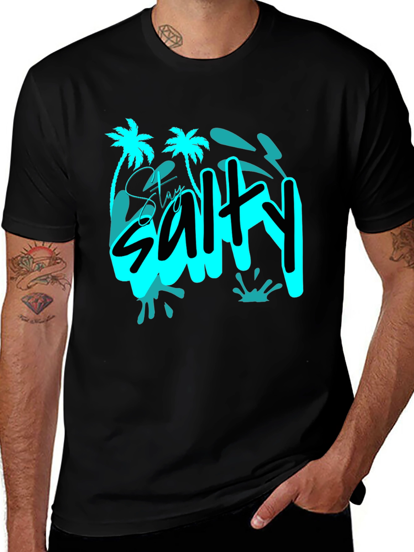 Variant 17 of Stay Salty T-Shirt - Beach Vibes
