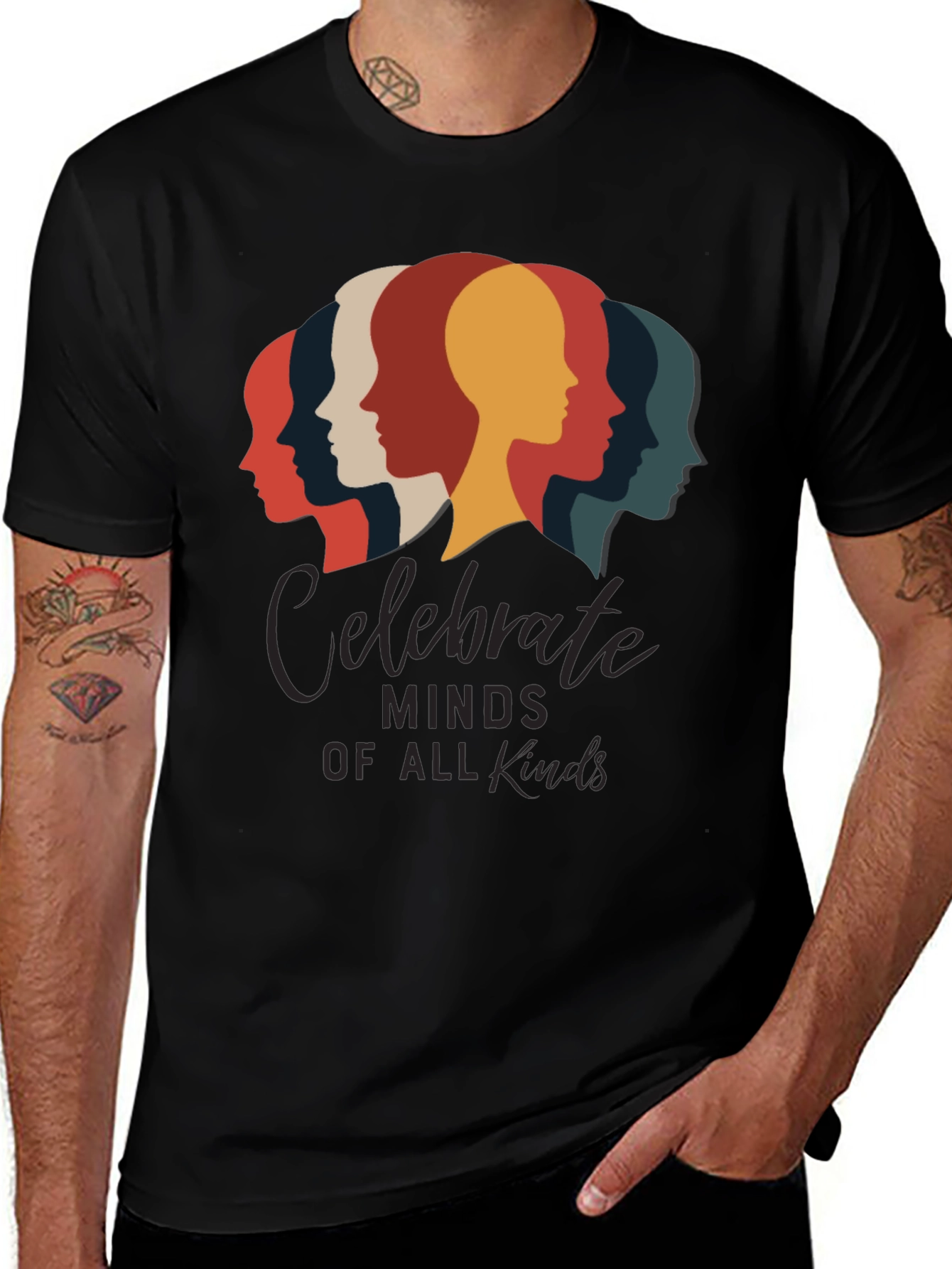 Variant 13 of Celebrate Minds of All Kinds Graphic Tee