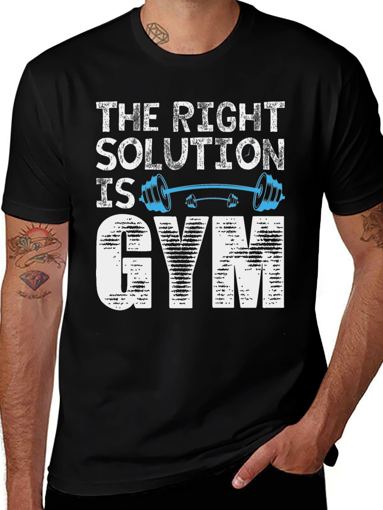 Variant 25 of The Right Solution is Gym T-Shirt
