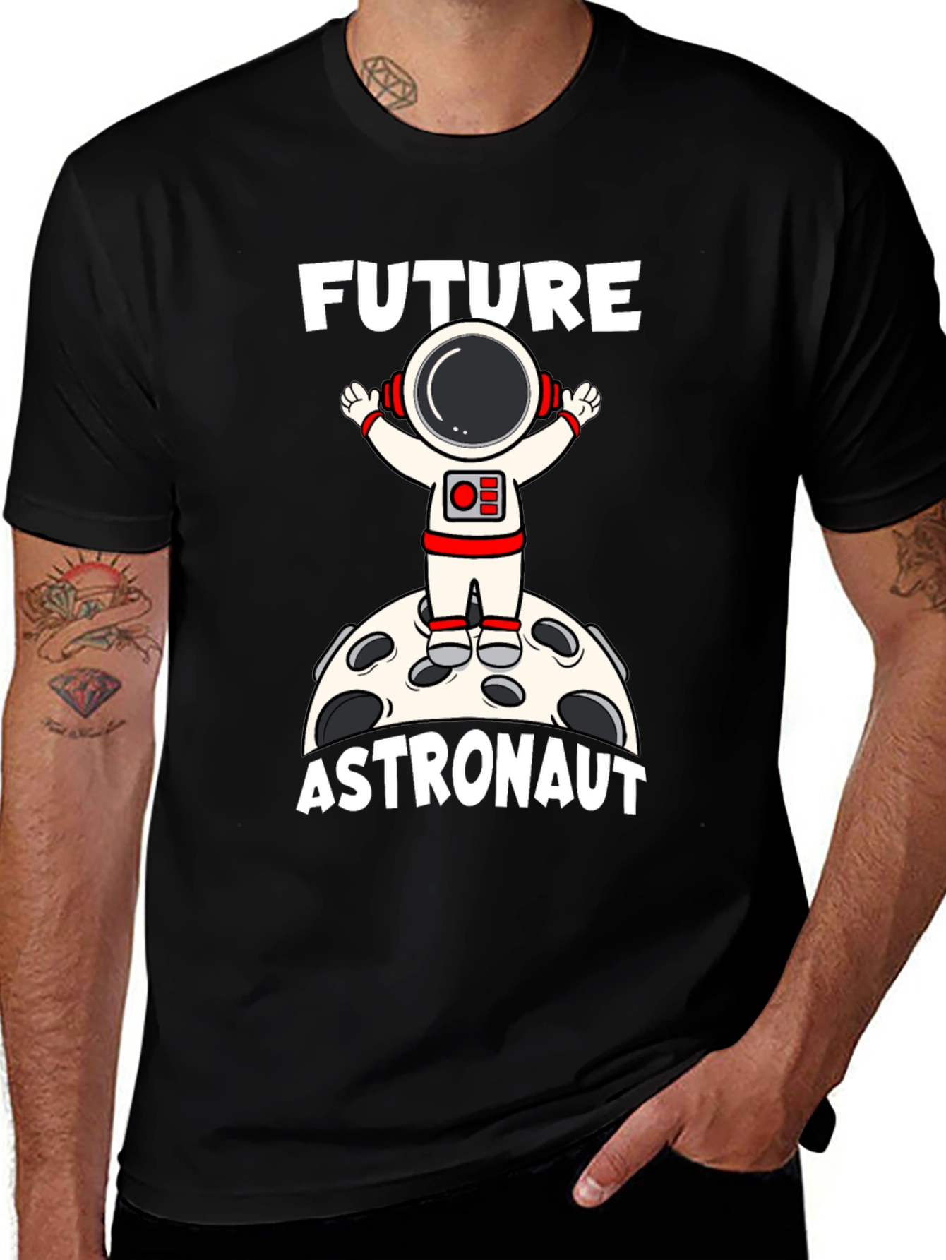 Future Astronaut Graphic Tee - Space Adventure T-Shirt