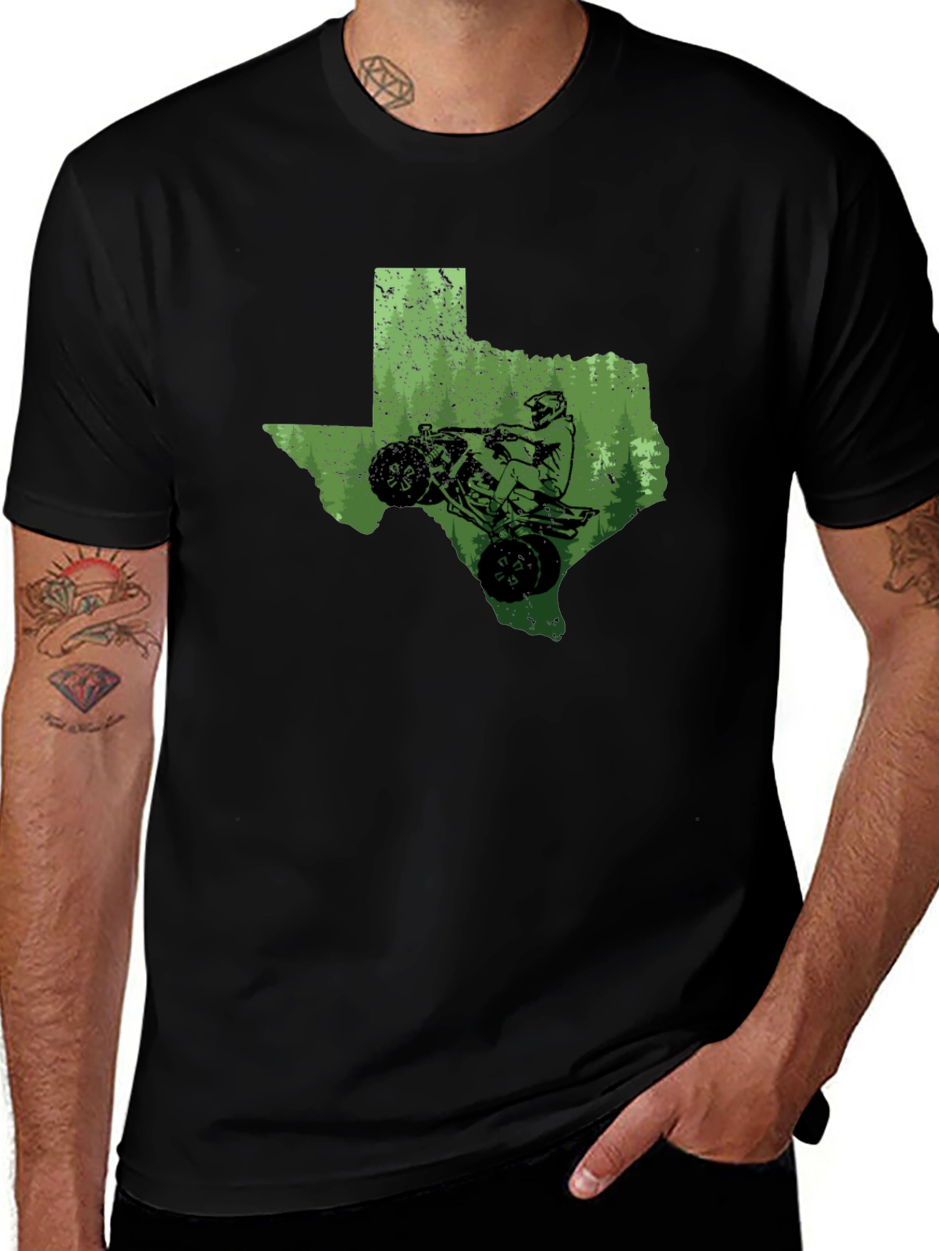 Texas ATV T-Shirt - Off Road Adventure Tee