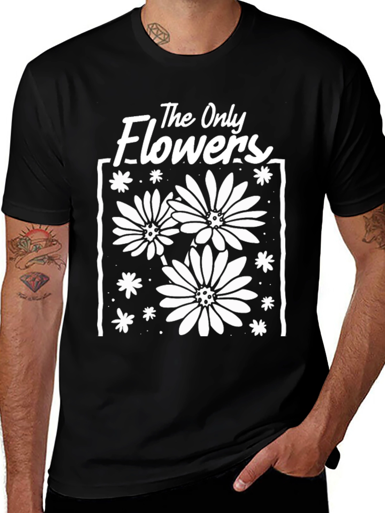 Variant 14 of The Only Flowers Graphic T-Shirt