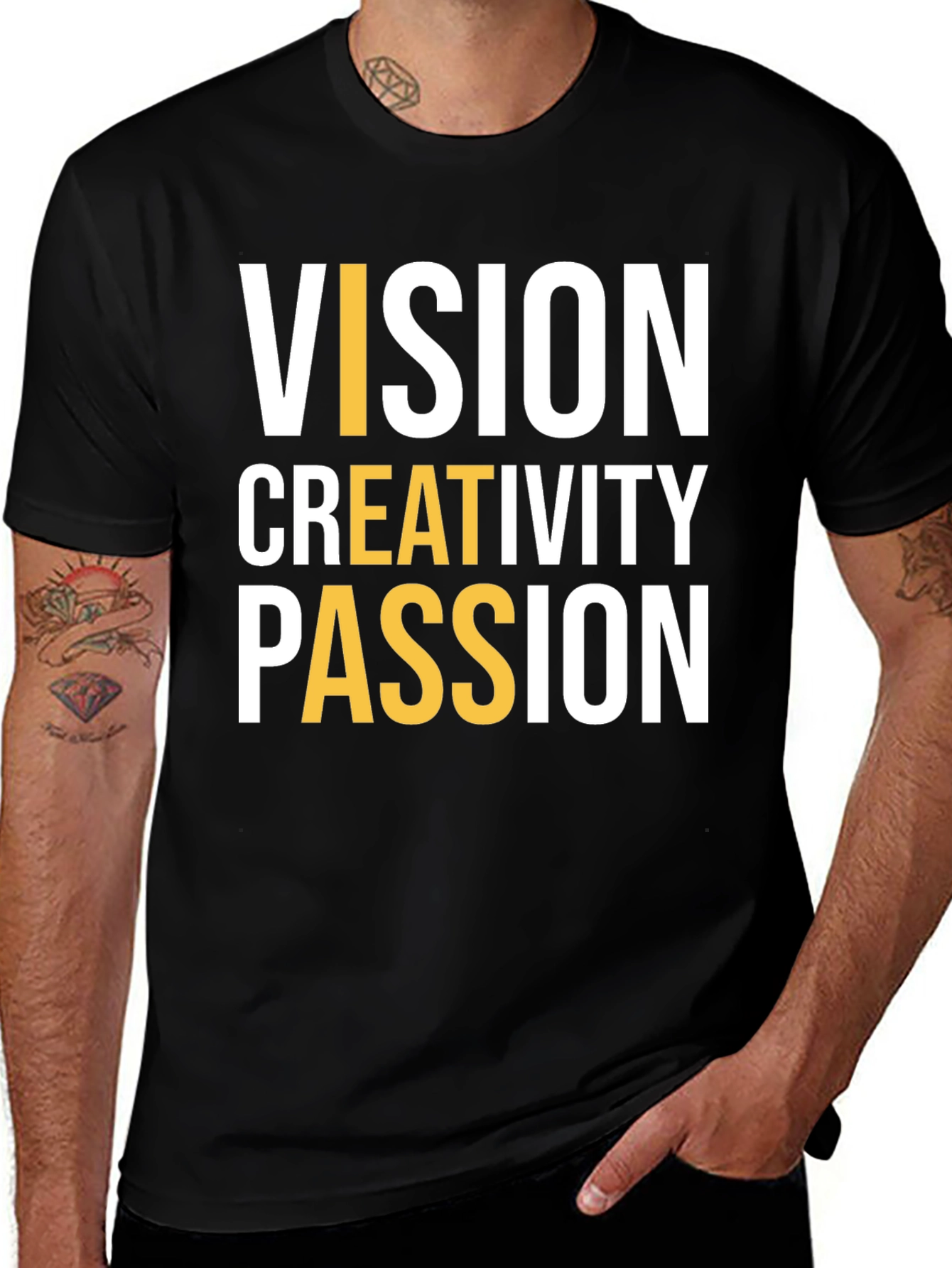 Variant 5 of Vision, Creativity, Passion T-Shirt