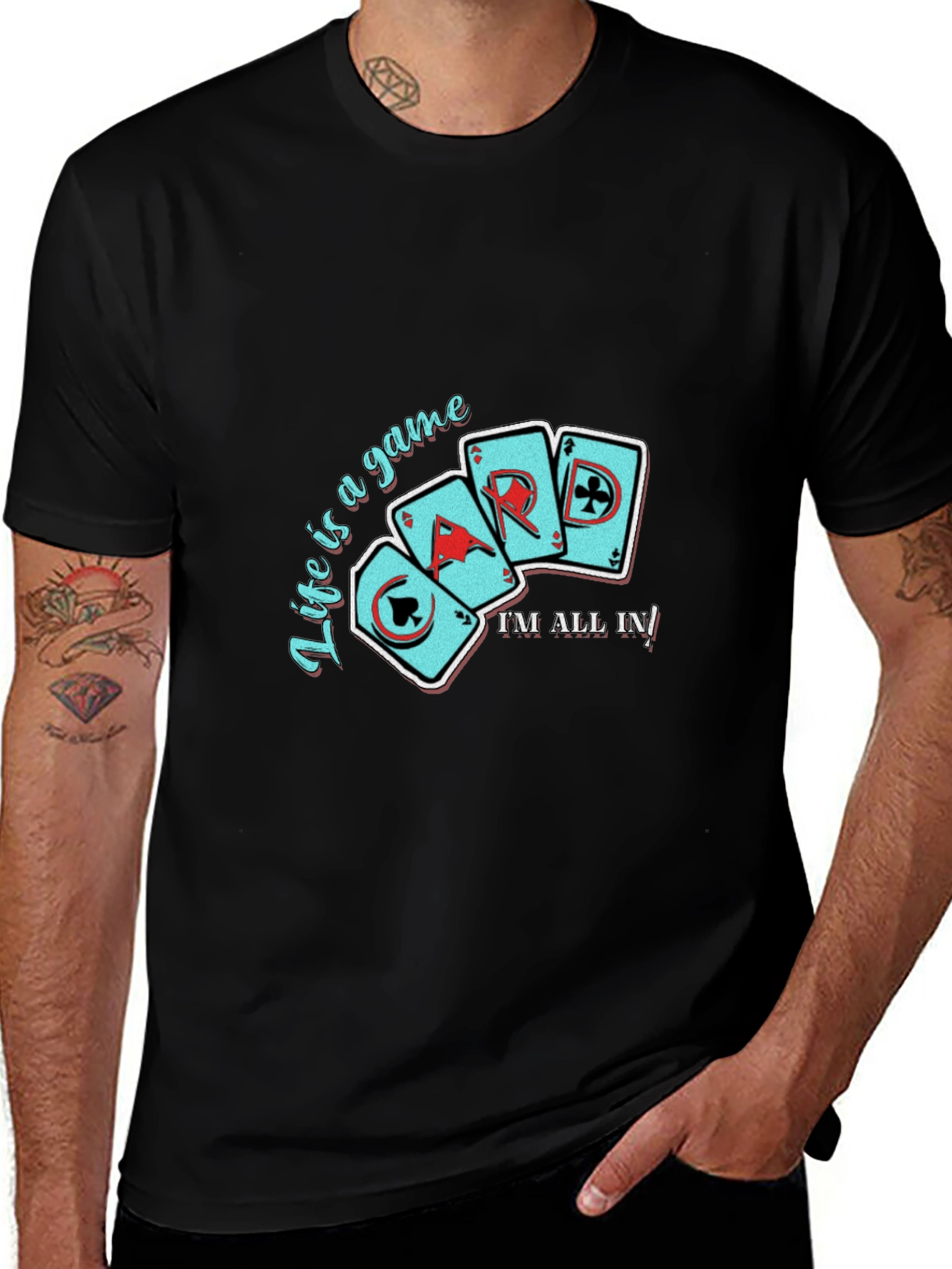 Variant 13 of Life is a Game Card T-Shirt