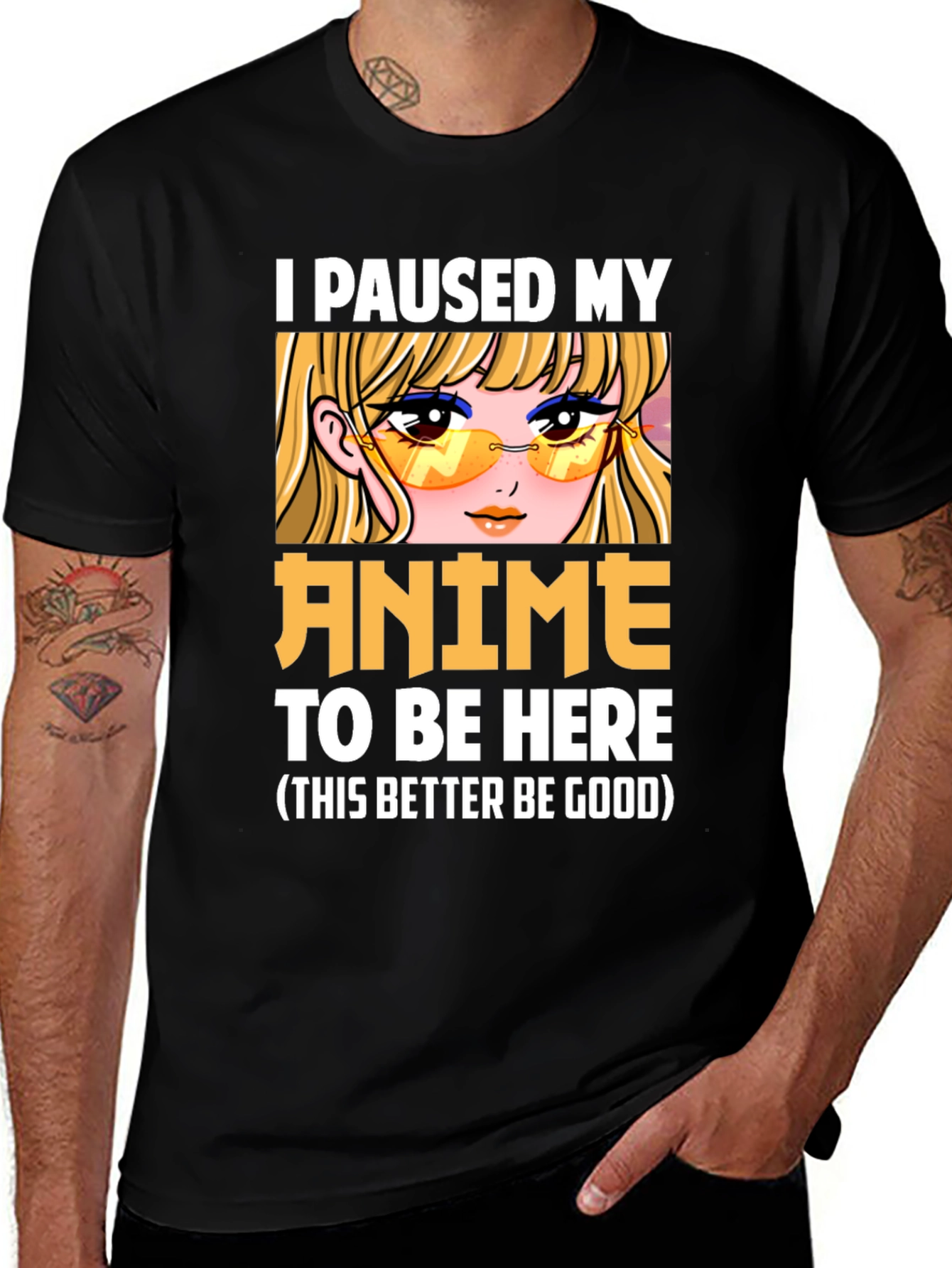 Variant 14 of I Paused My Anime T-Shirt