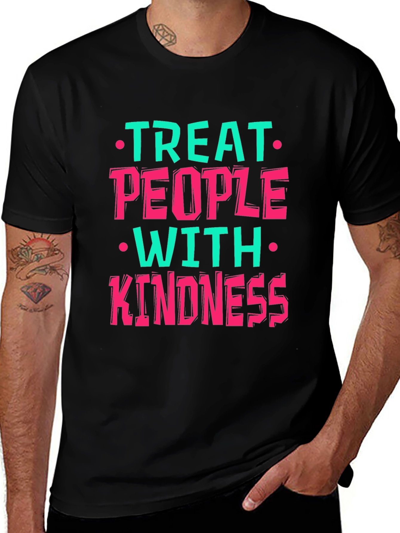 Variant 19 of Treat People With Kindness Graphic Tee