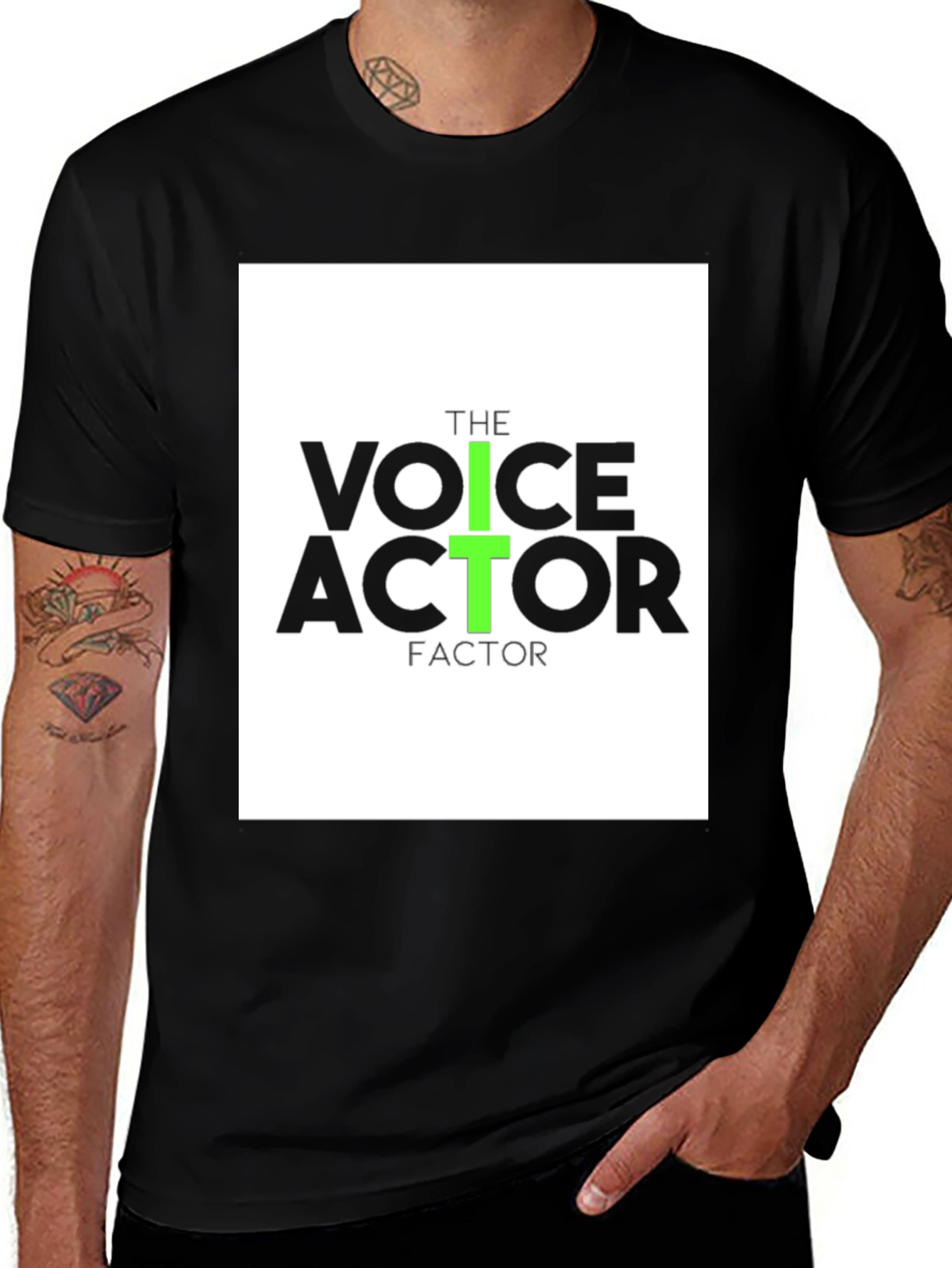 Variant 7 of The Voice Actor Factor T-Shirt