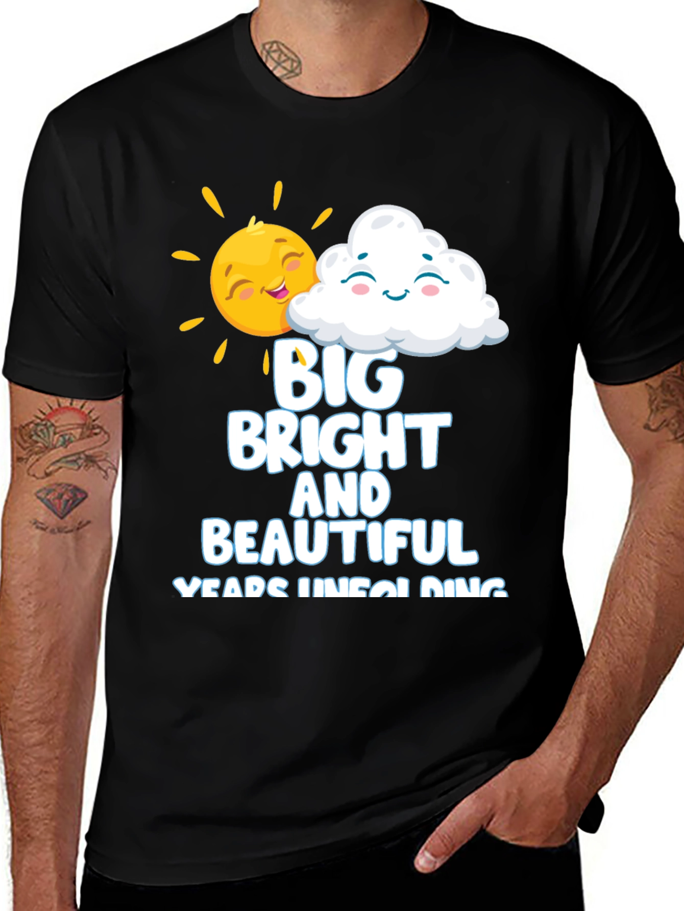 Variant 3 of Big Bright & Beautiful Graphic T-Shirt