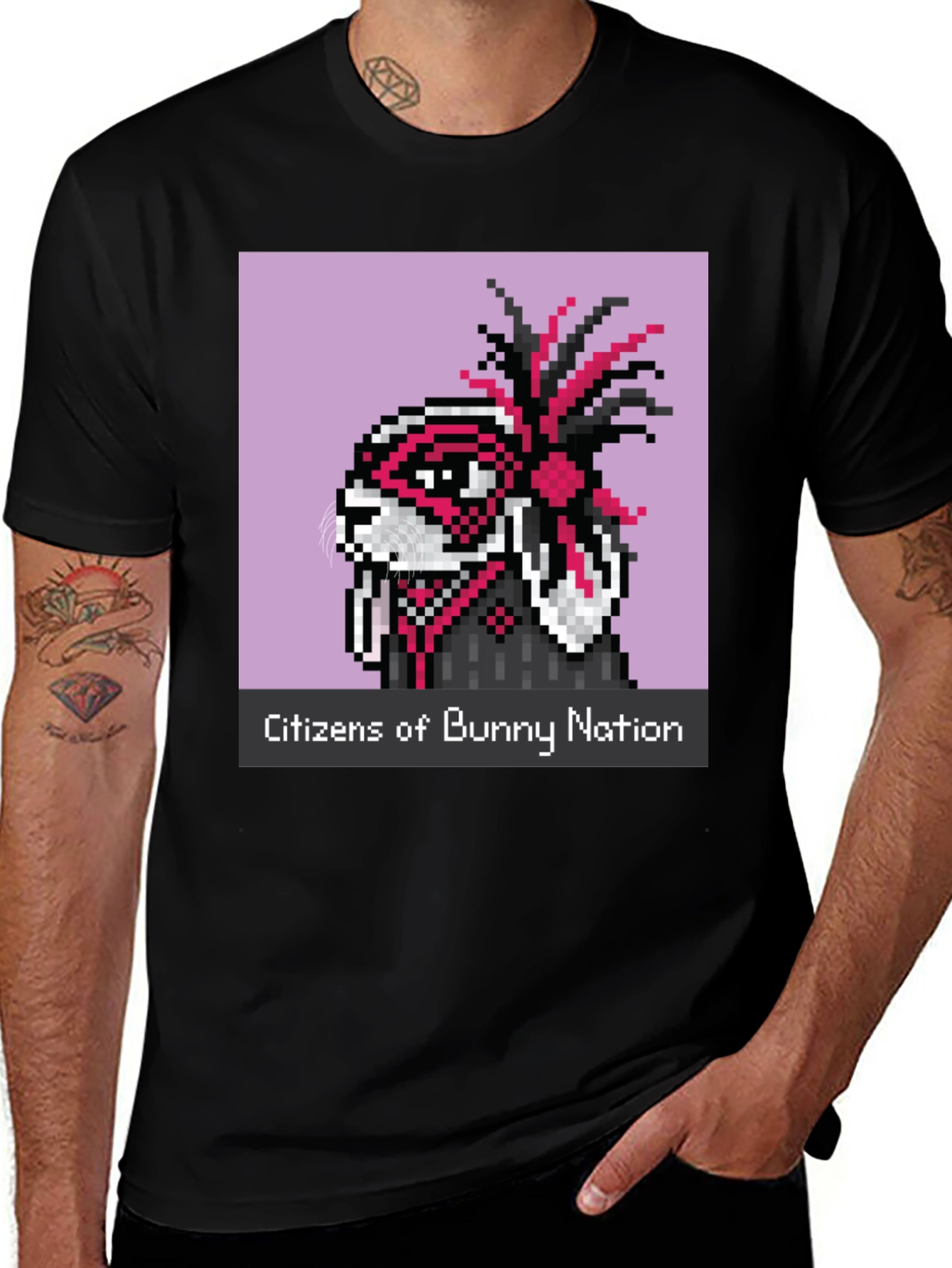 Variant 22 of Citizens of Bunny Nation Graphic Tee