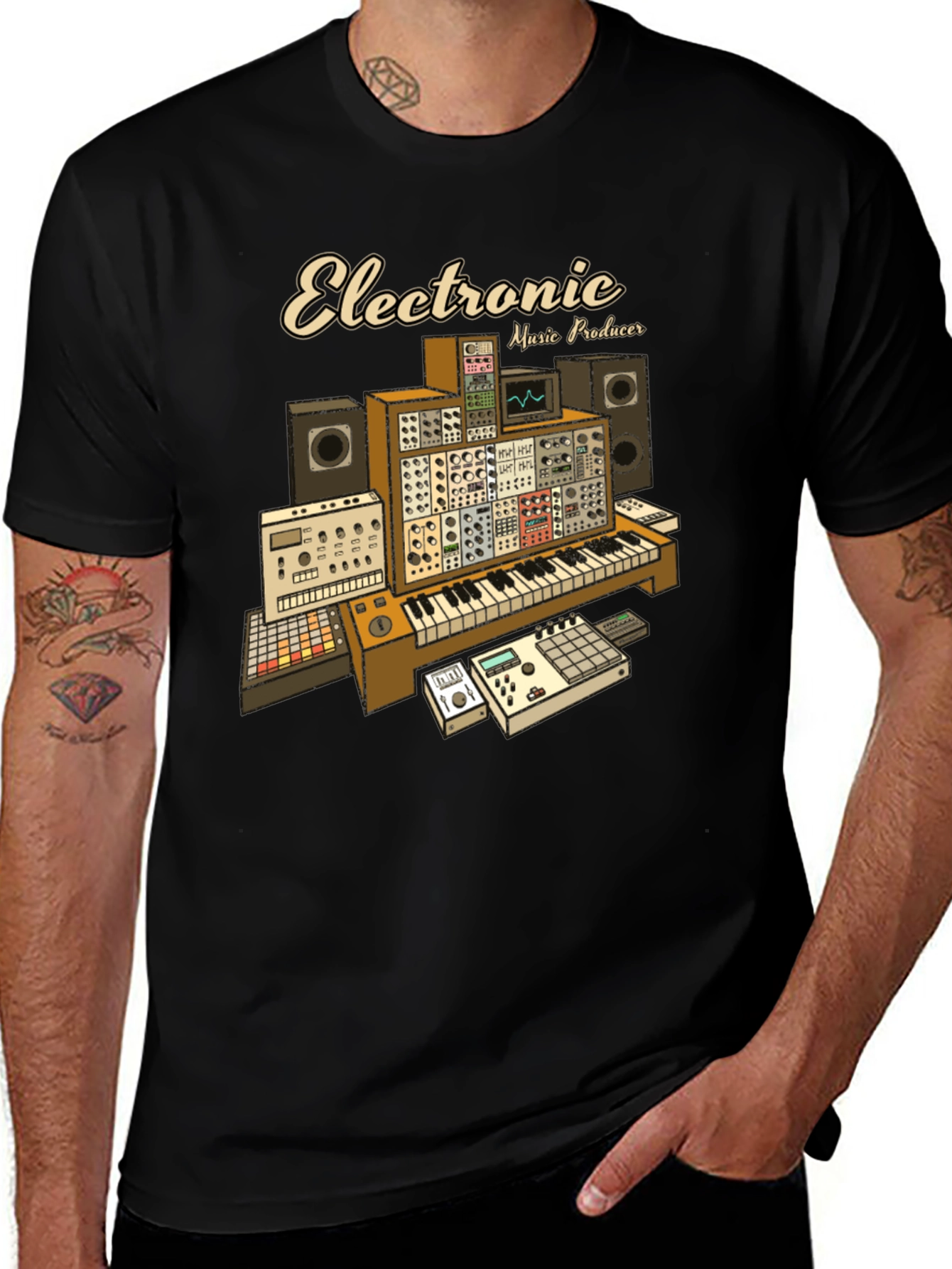 Variant 5 of Electronic Music Producer T-Shirt