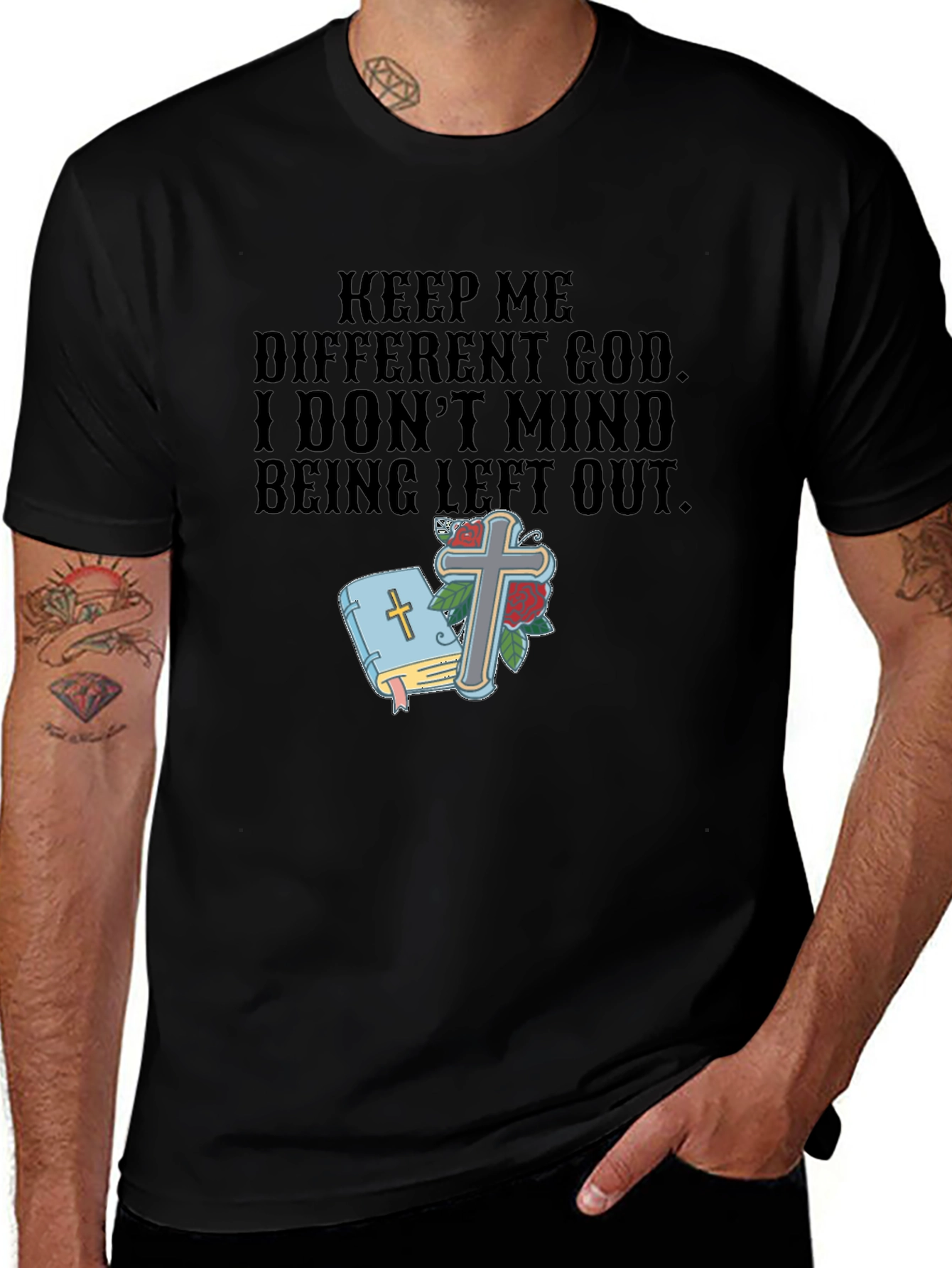 Variant 2 of Keep Me Different God T-Shirt