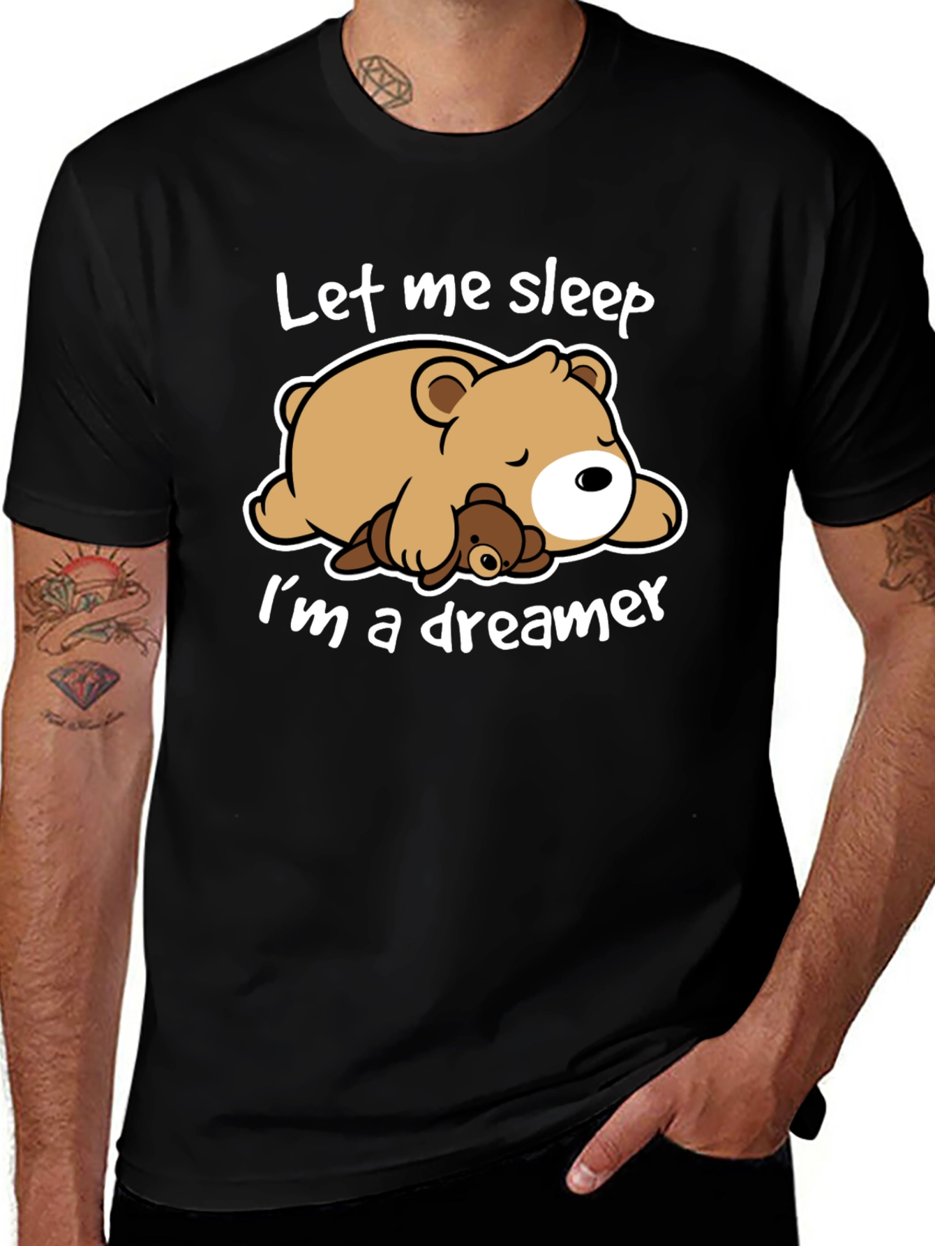 Variant 11 of Let Me Sleep Bear T-Shirt