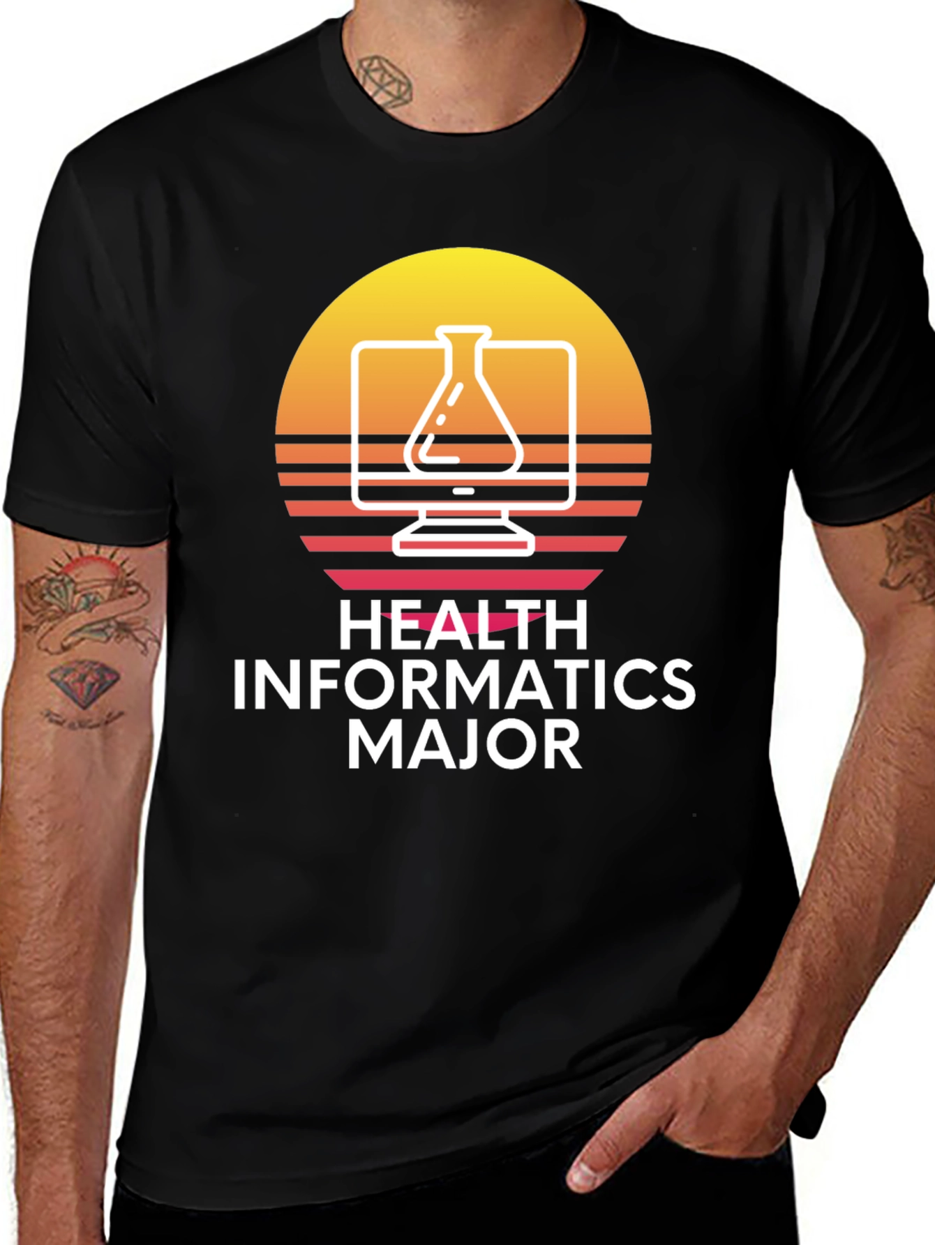 Variant 19 of Health Informatics Major T-Shirt