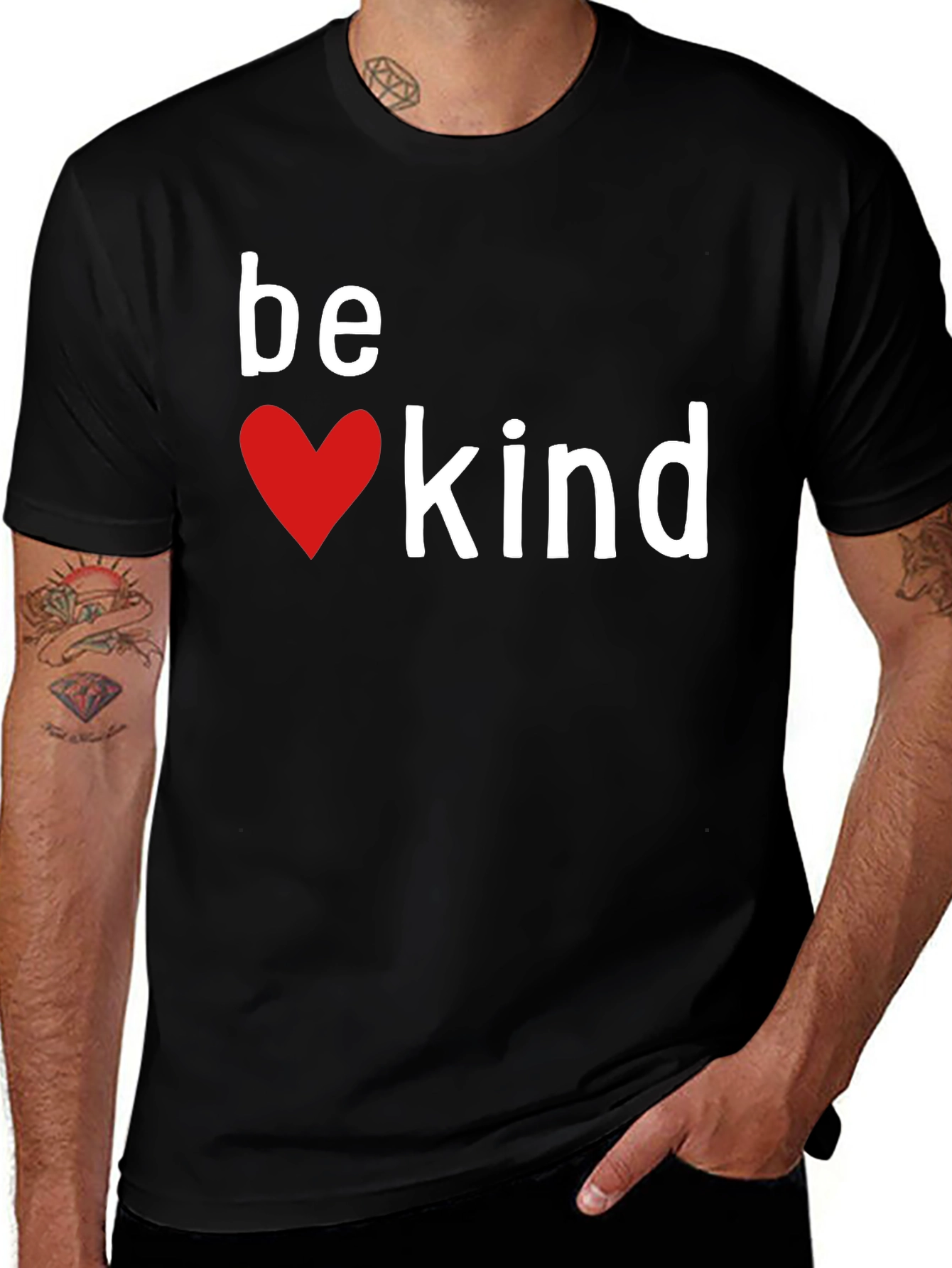 Variant 16 of Be Kind Graphic Tee - Soft Cotton Casual Shirt