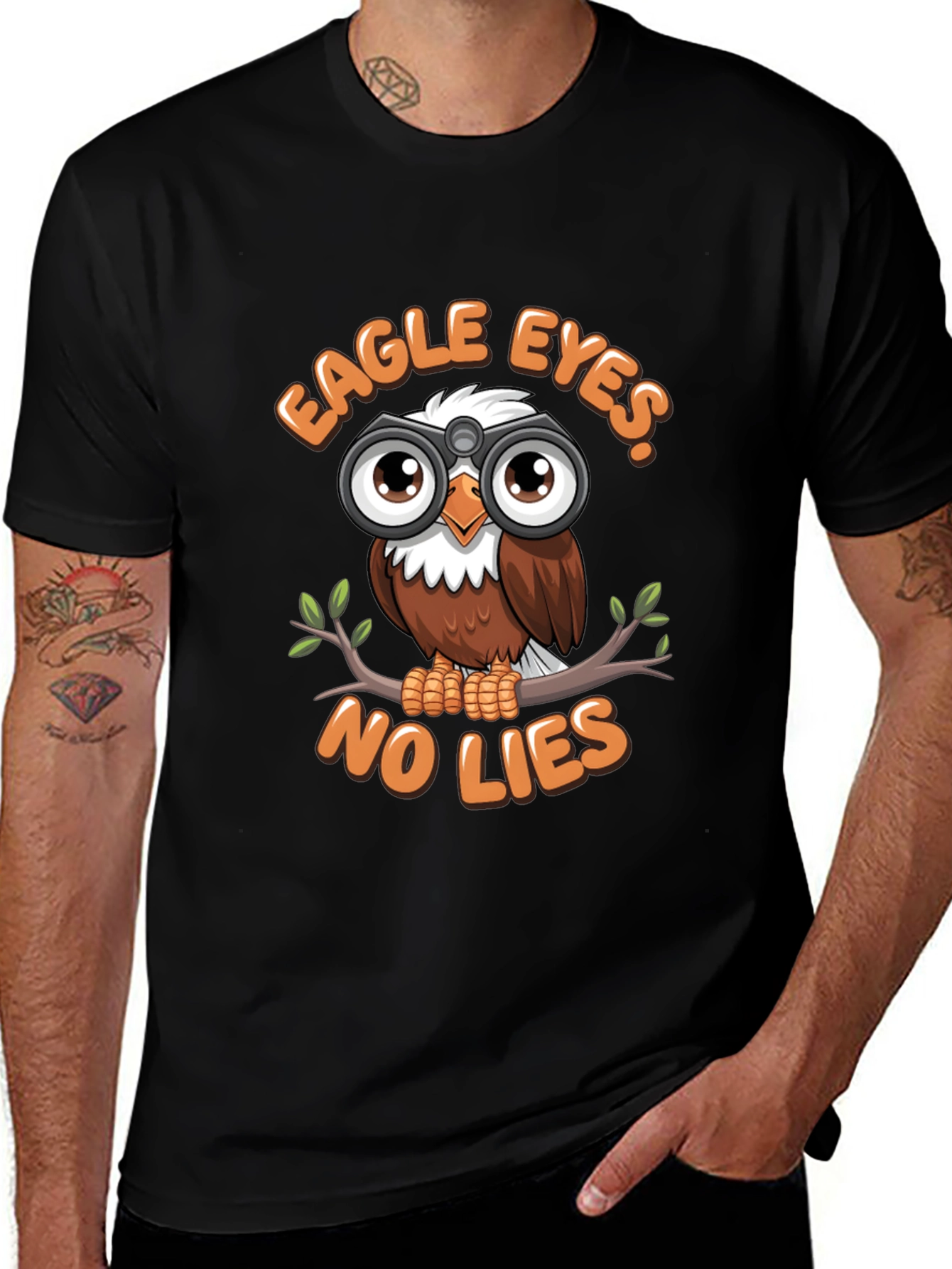 Variant 24 of Eagle Eyes No Lies Graphic T-Shirt